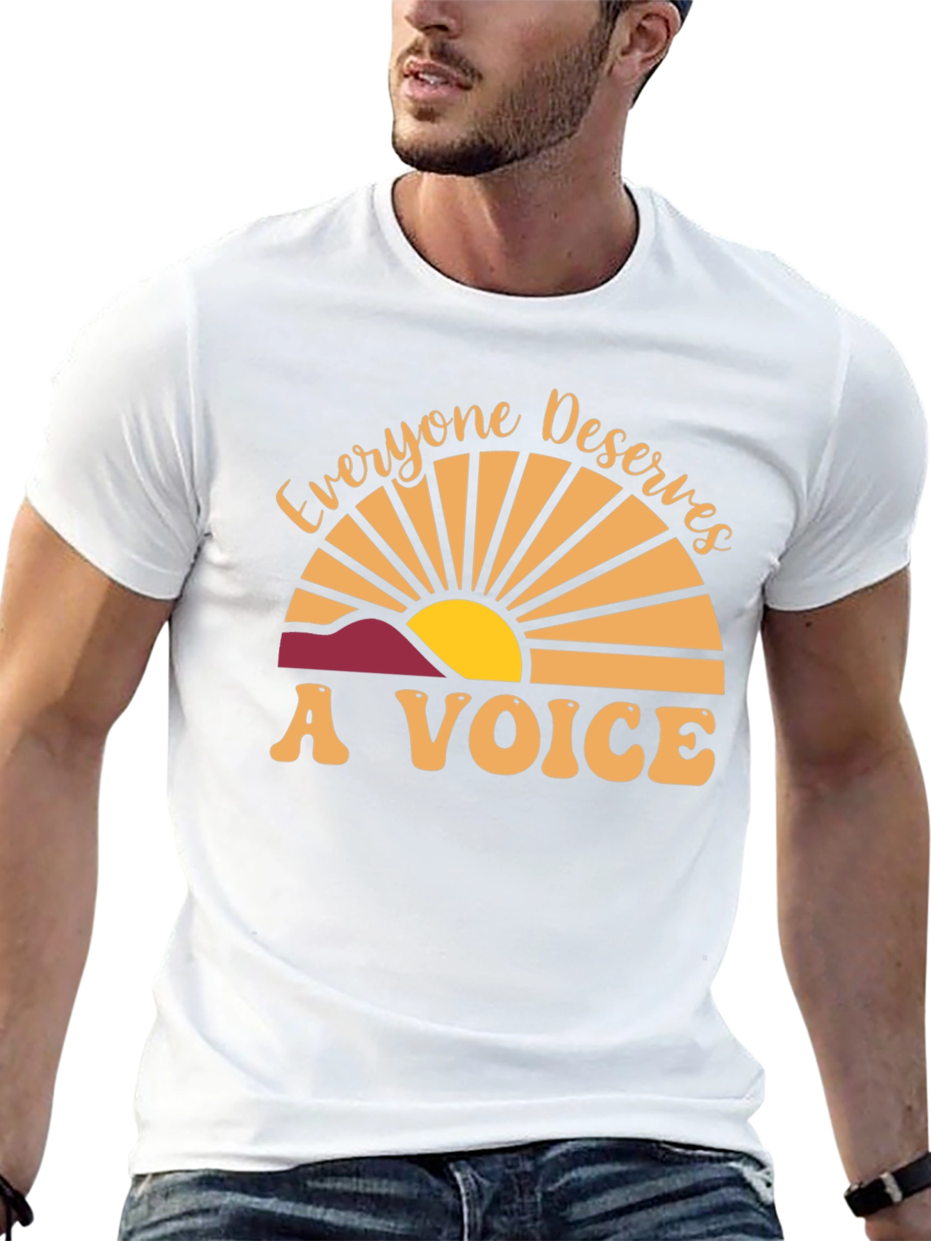 Everyone Deserves A Voice Graphic T-Shirt