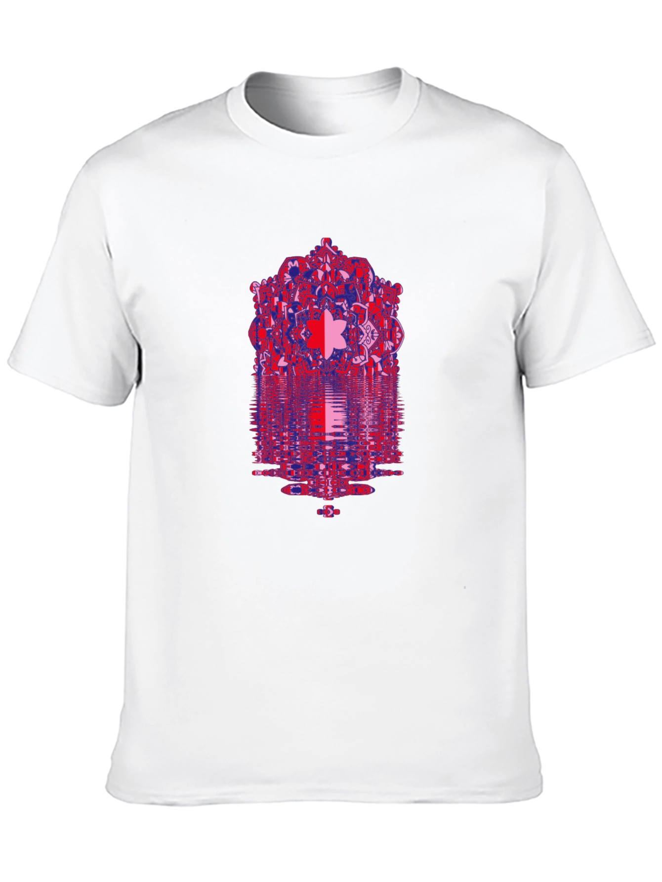 Abstract Mandala Graphic Print T-Shirt