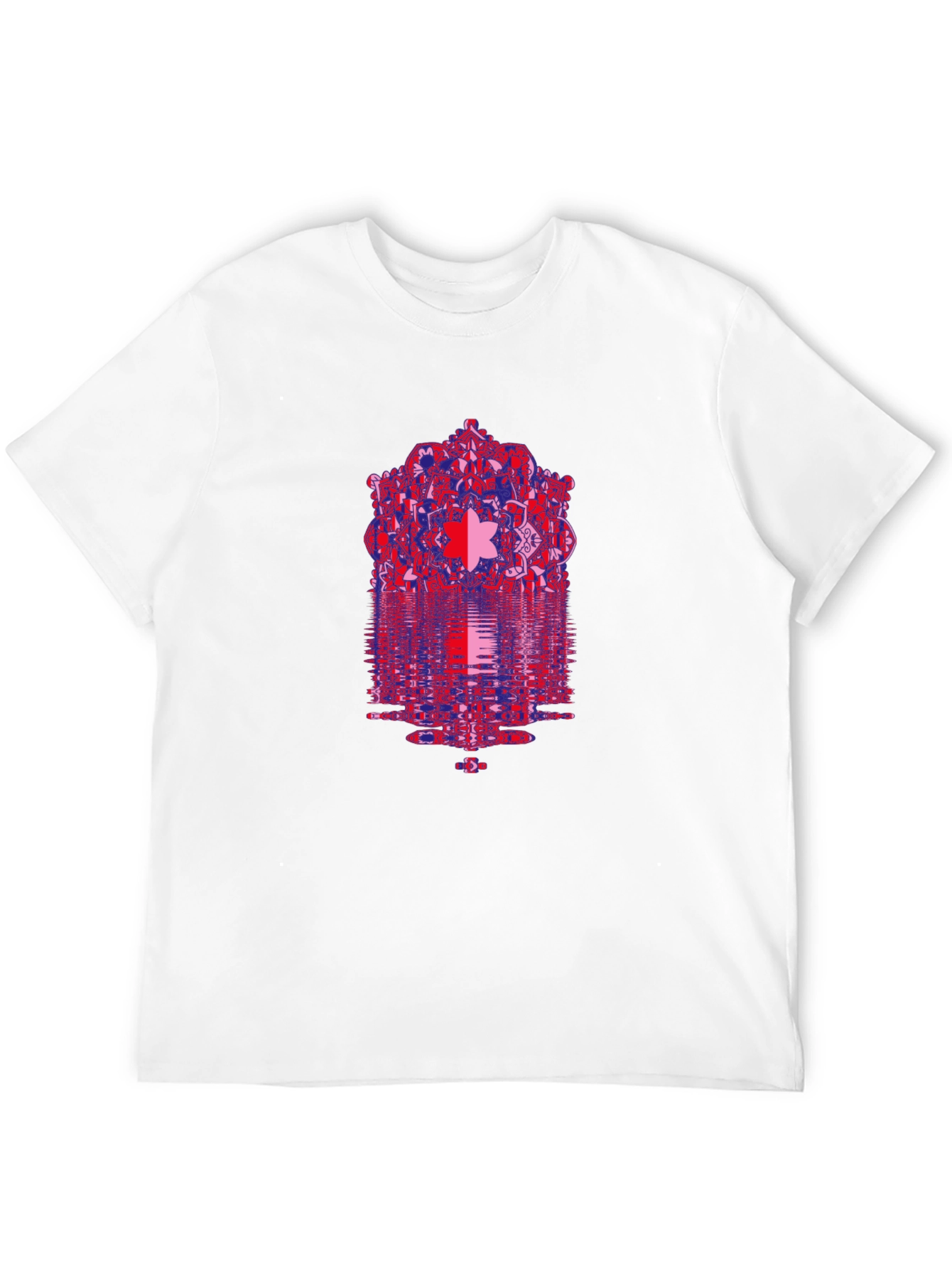 Abstract Mandala Graphic Print T-Shirt