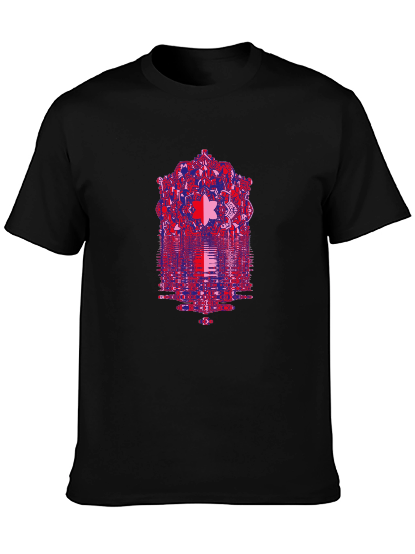 Abstract Mandala Graphic Print T-Shirt