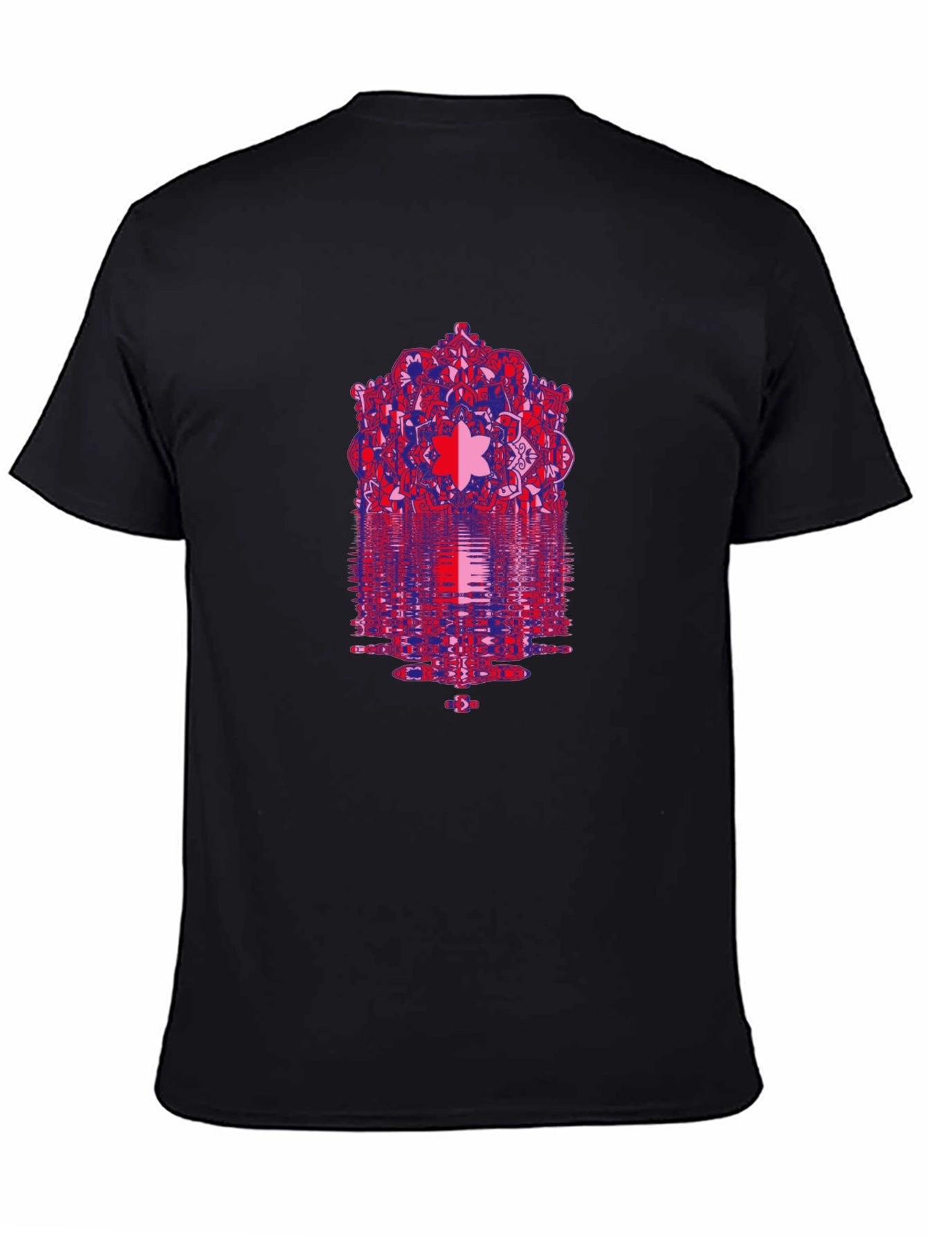 Abstract Mandala Graphic Print T-Shirt