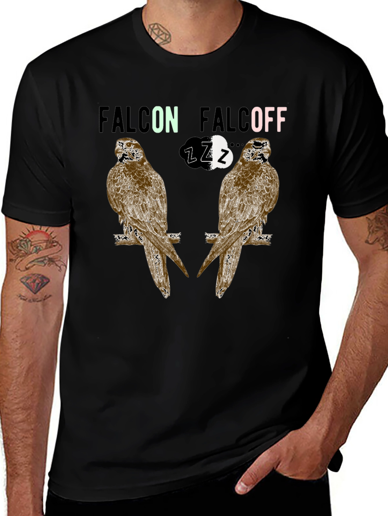 Falcon Falcoff Graphic T-Shirt