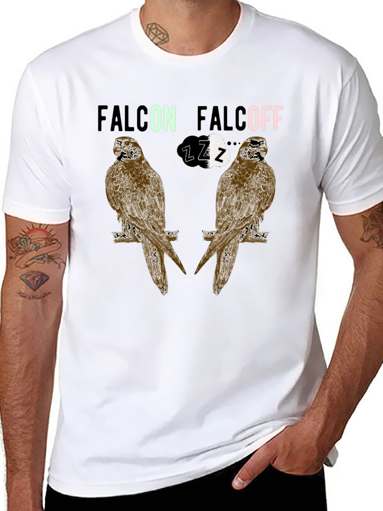 Falcon Falcoff Graphic T-Shirt