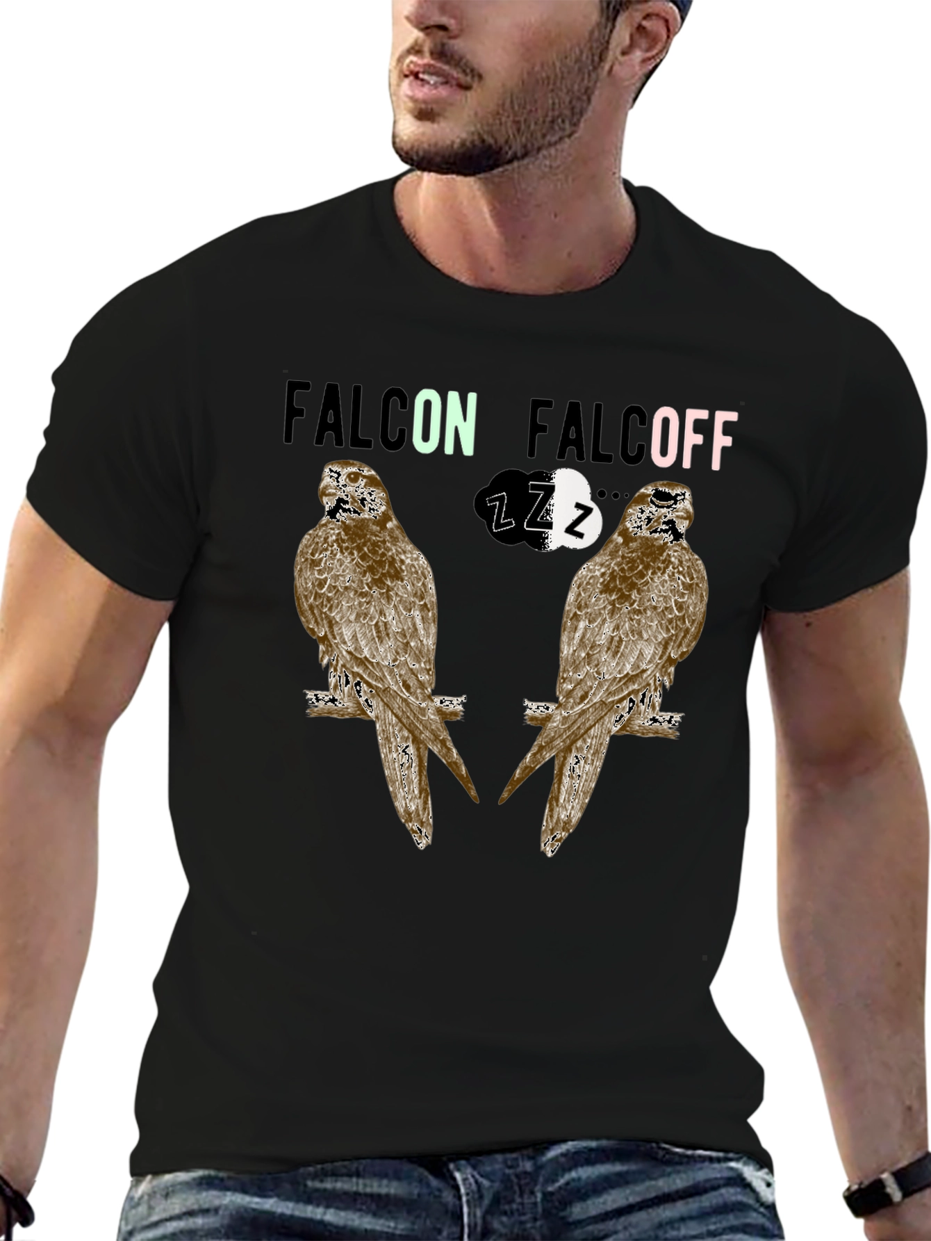 Falcon Falcoff Graphic T-Shirt
