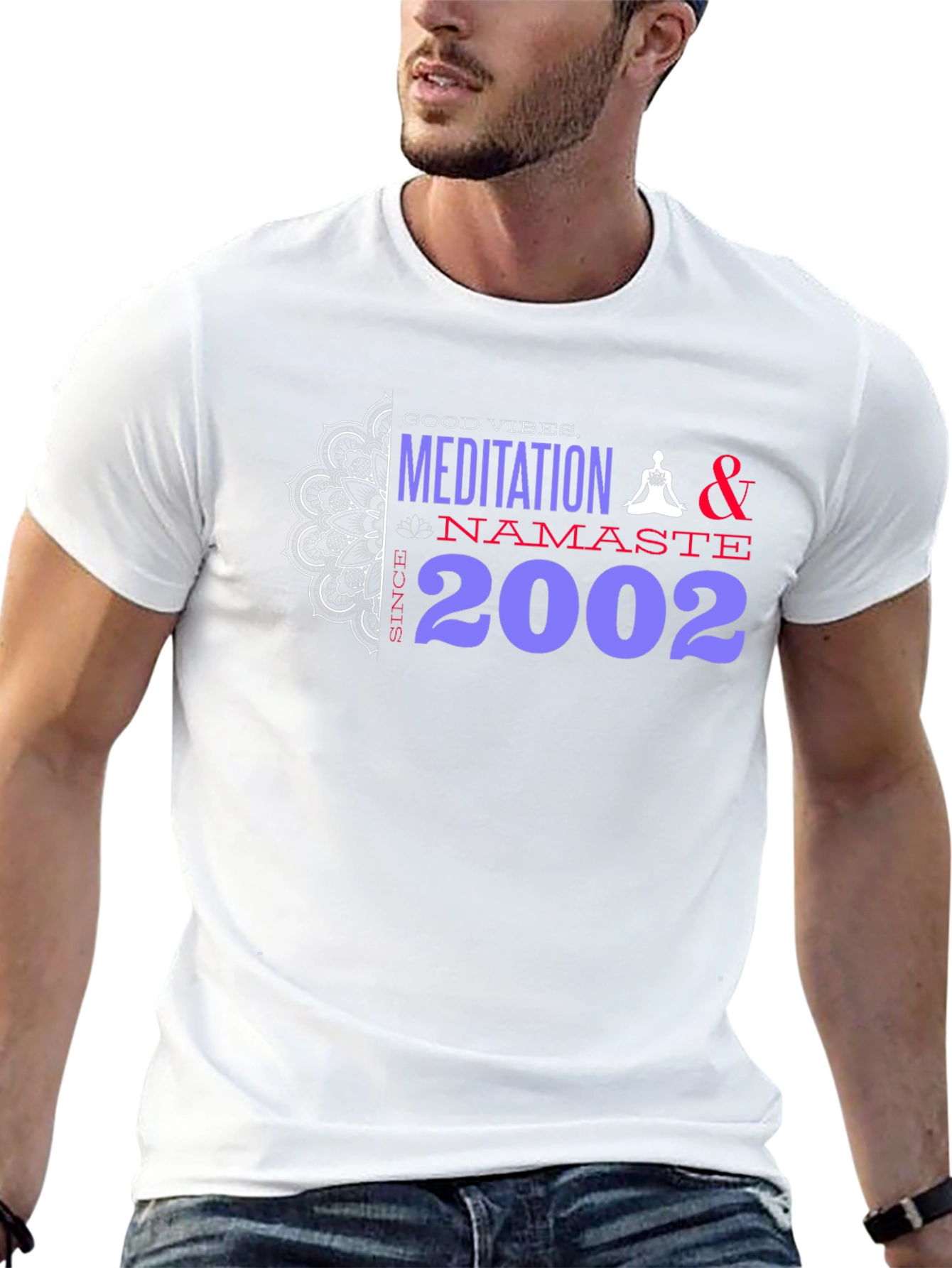 Meditation & Namaste Graphic T-Shirt - Since 2002