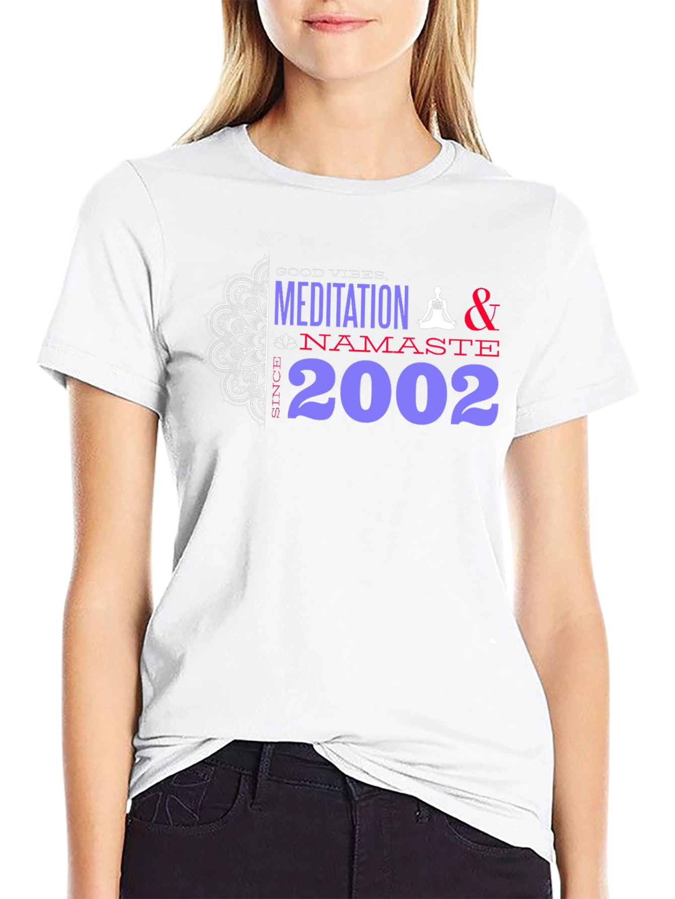 Meditation & Namaste Graphic T-Shirt - Since 2002