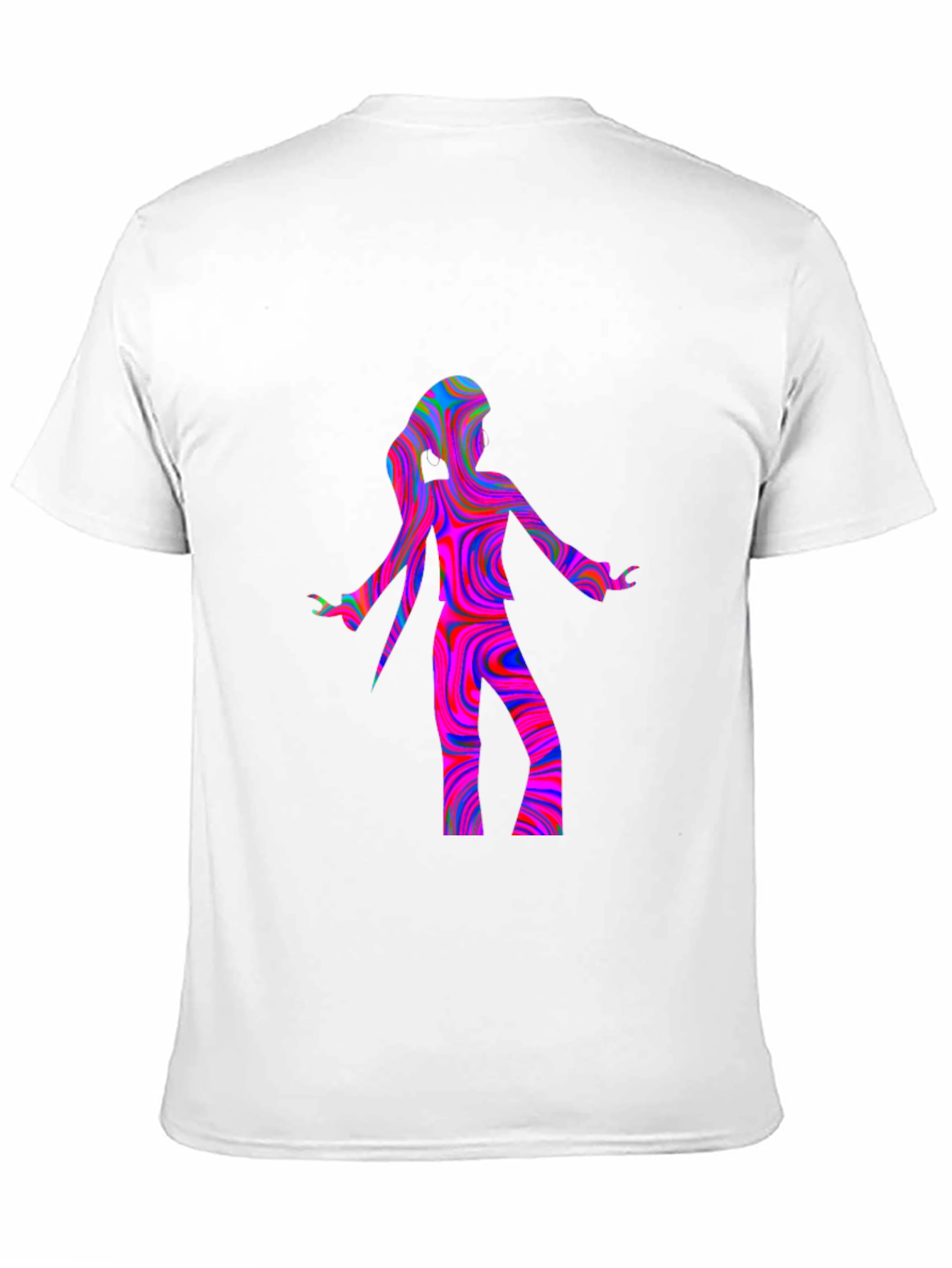 Retro Psychedelic Dancer Graphic Tee - Unisex