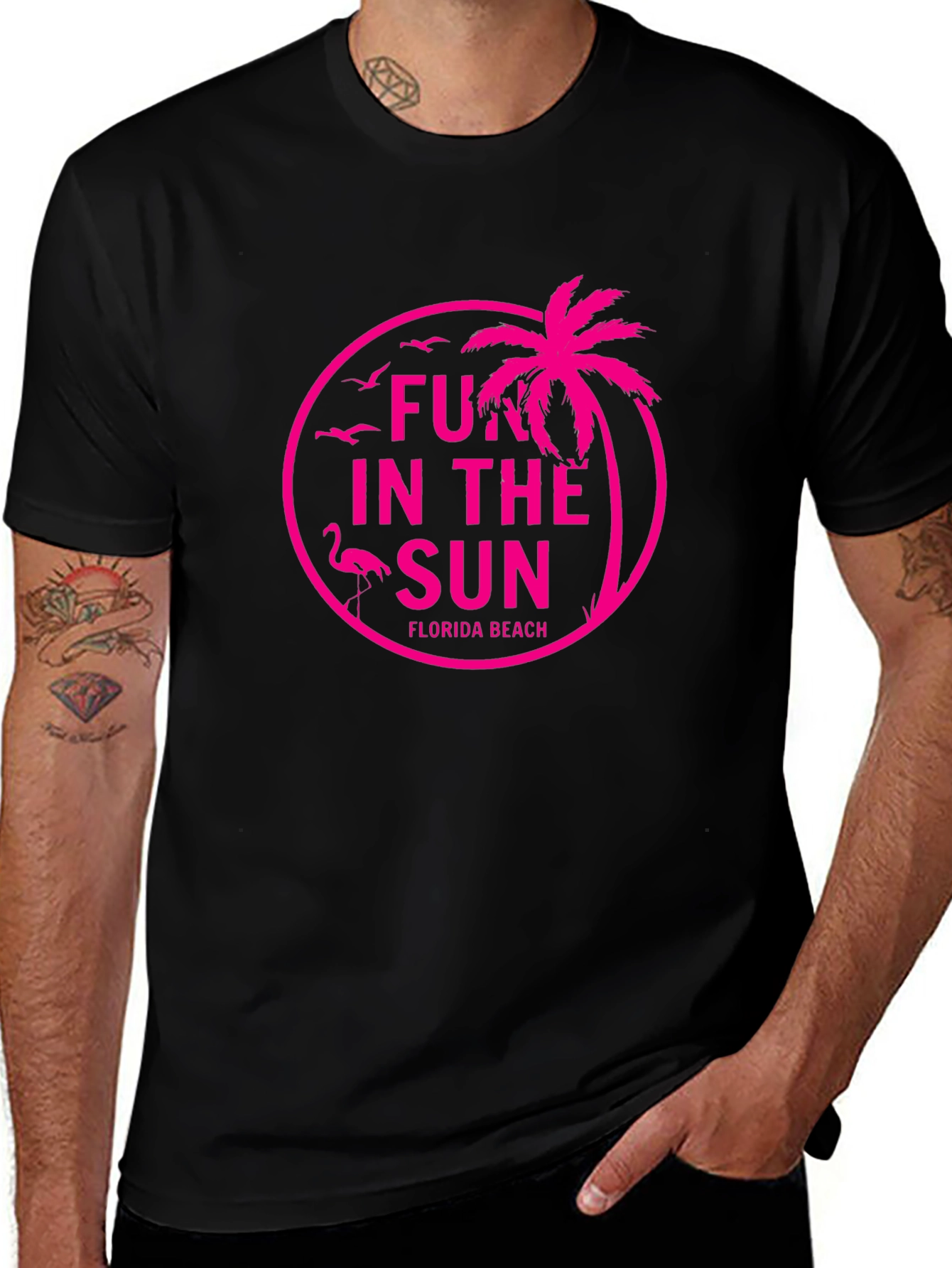 Fun in the Sun T-Shirt: Florida Beach Design