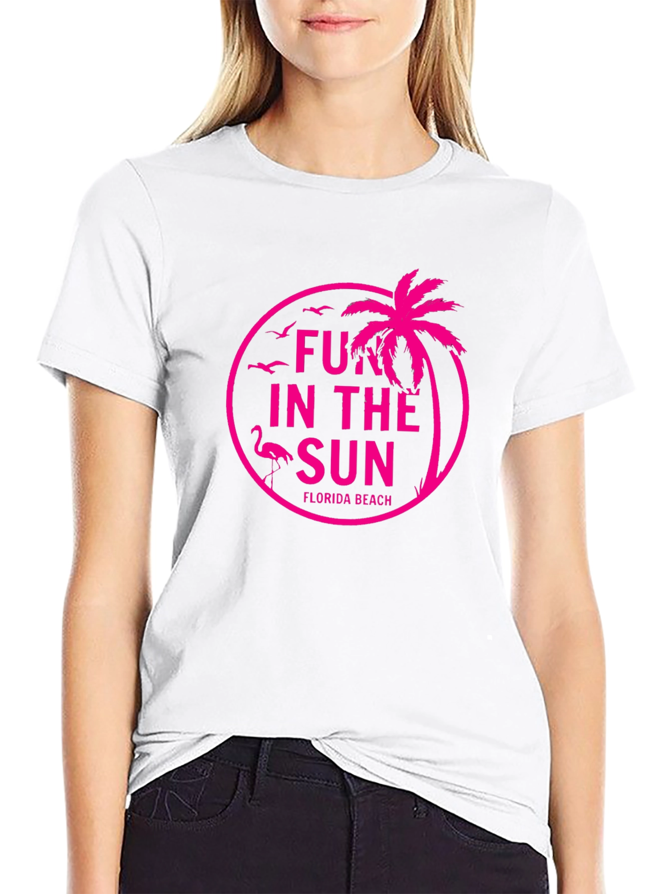 Fun in the Sun T-Shirt: Florida Beach Design