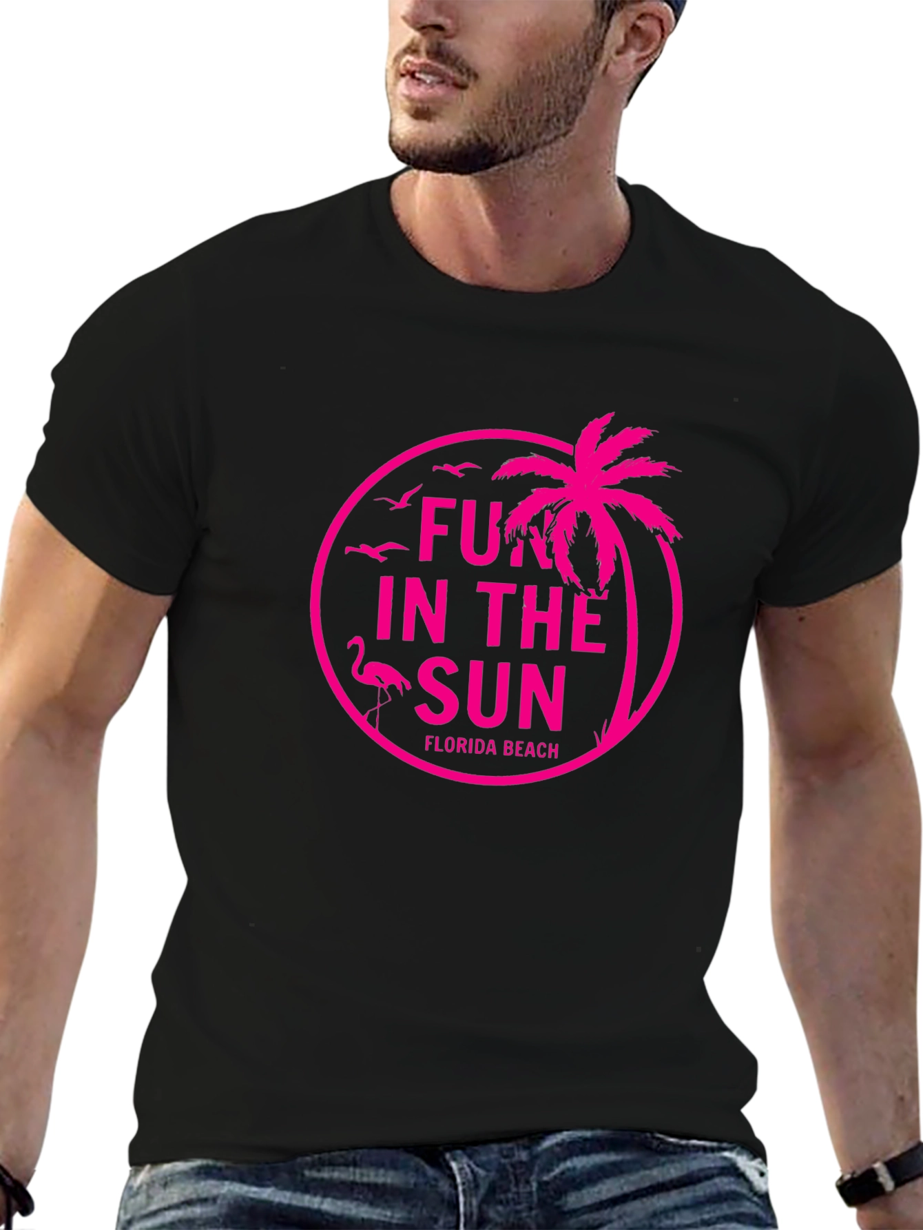 Fun in the Sun T-Shirt: Florida Beach Design