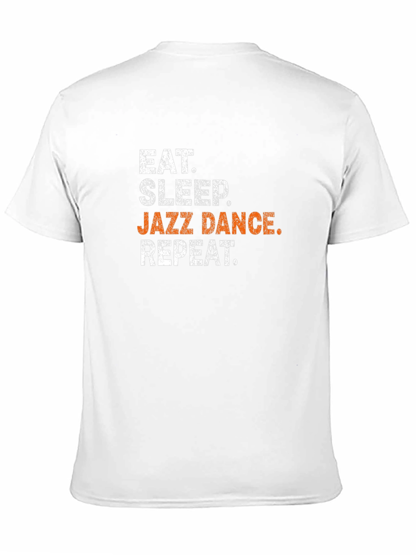 Eat Sleep Jazz Dance Repeat Black Graphic Tee