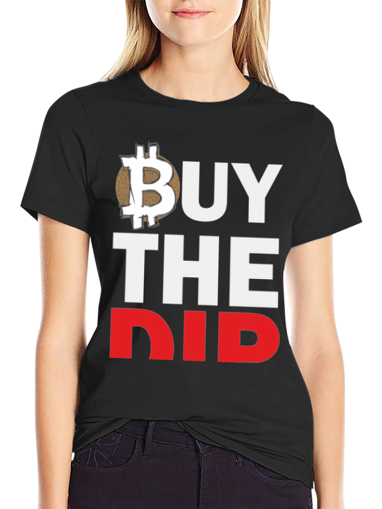 Buy The Dip Bitcoin Graphic T-Shirt