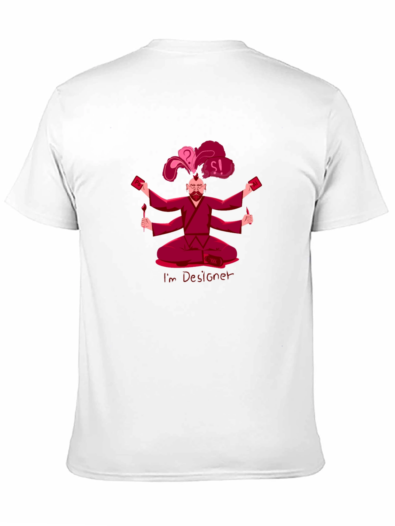 Designer Graphic T-Shirt - Creative Artistic Design