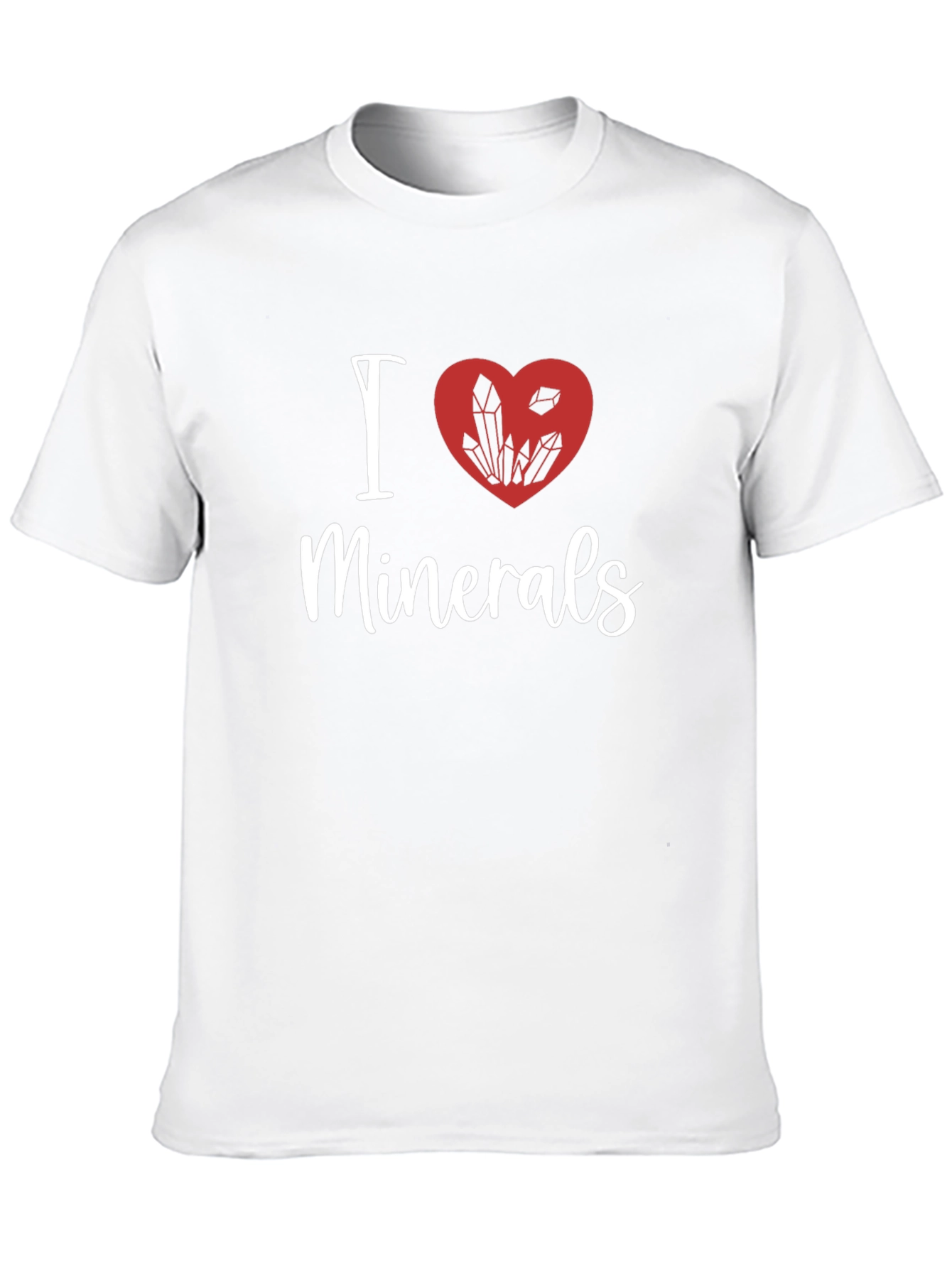 I Heart Minerals Black Graphic Tee