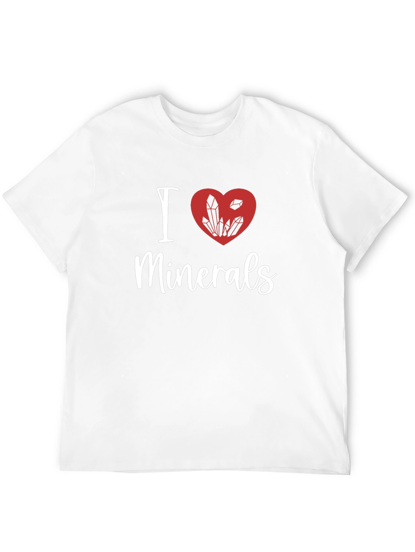 I Heart Minerals Black Graphic Tee