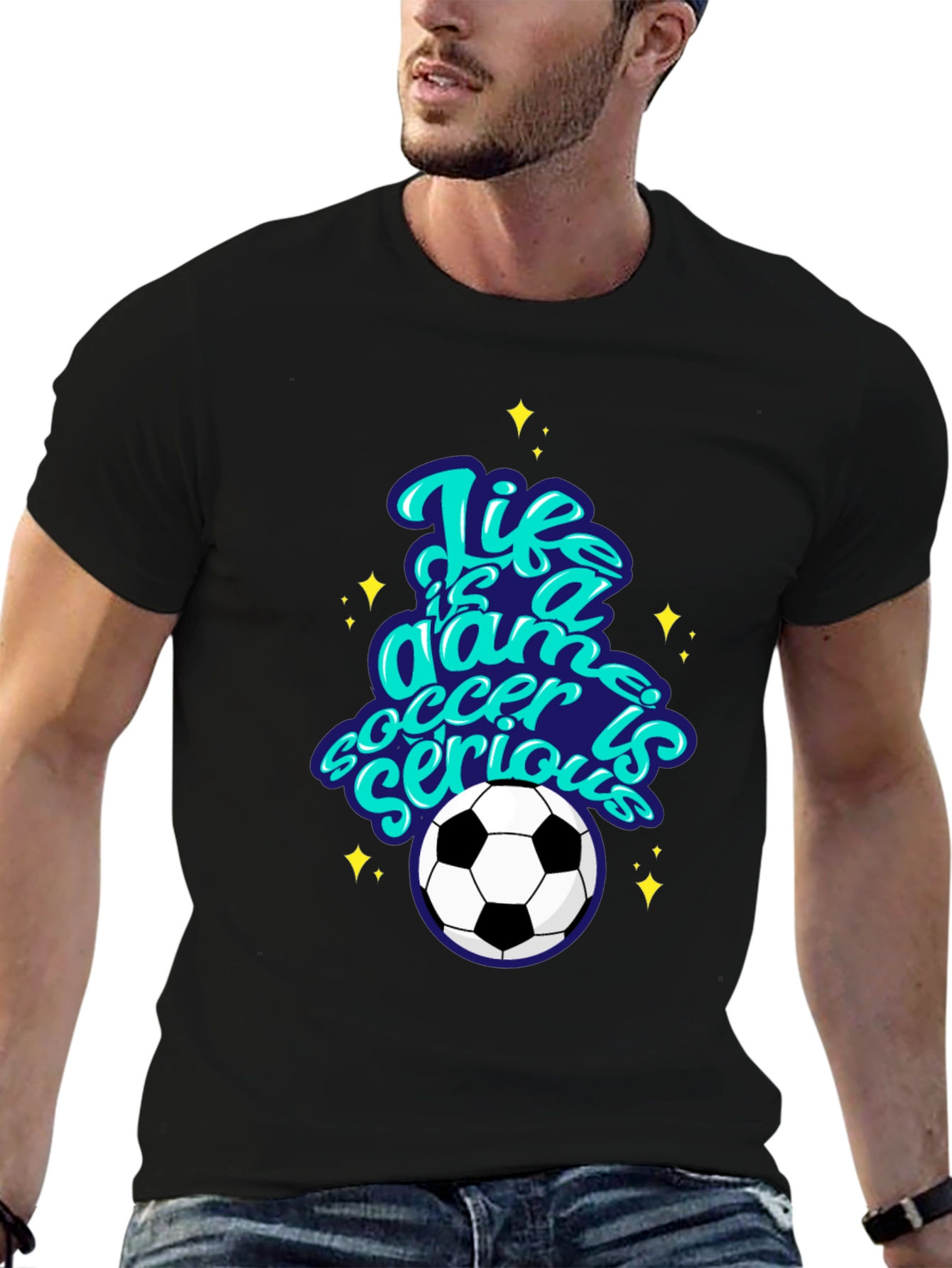 Life Is A Game Soccer T-Shirt