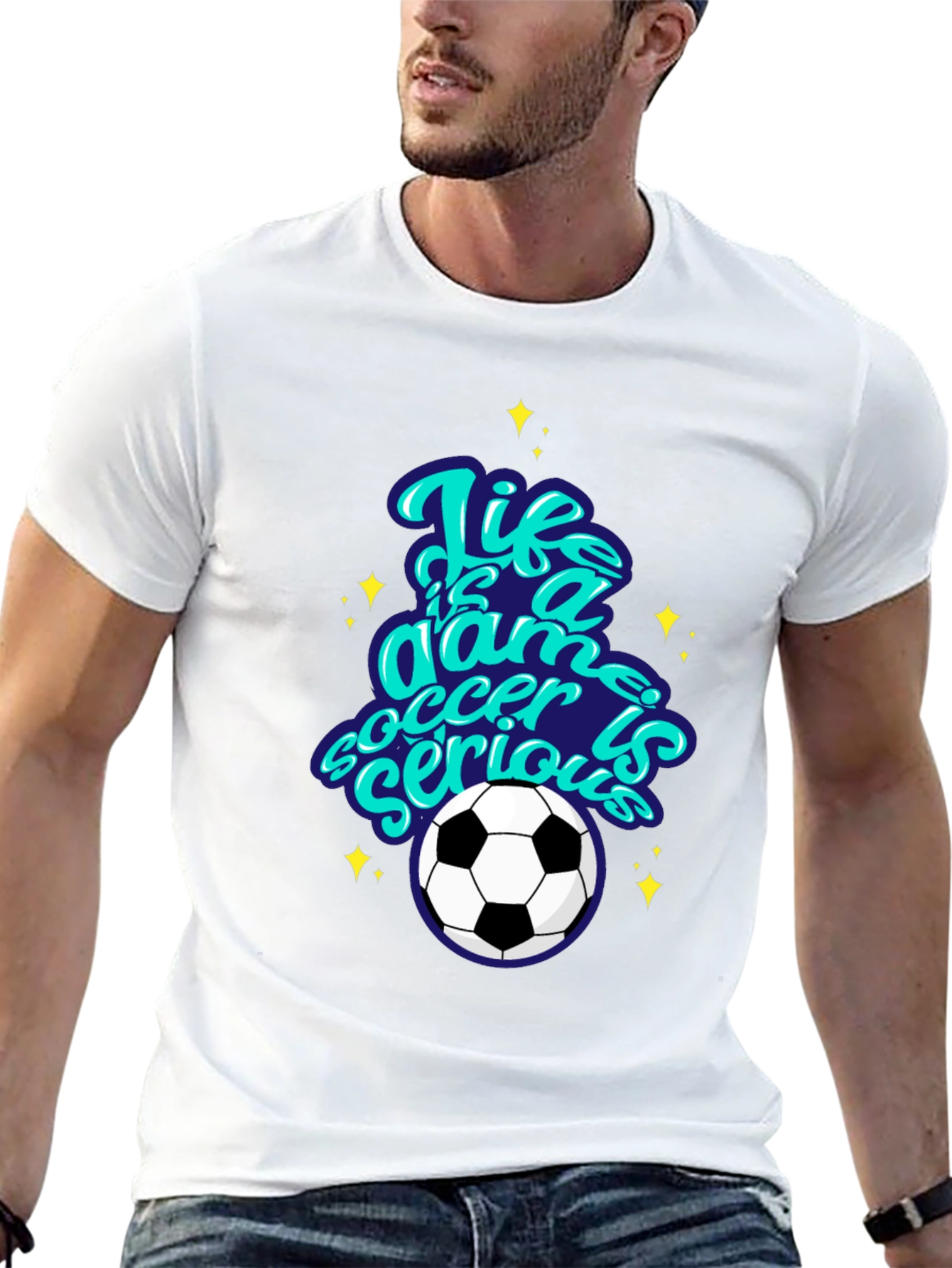 Life Is A Game Soccer T-Shirt