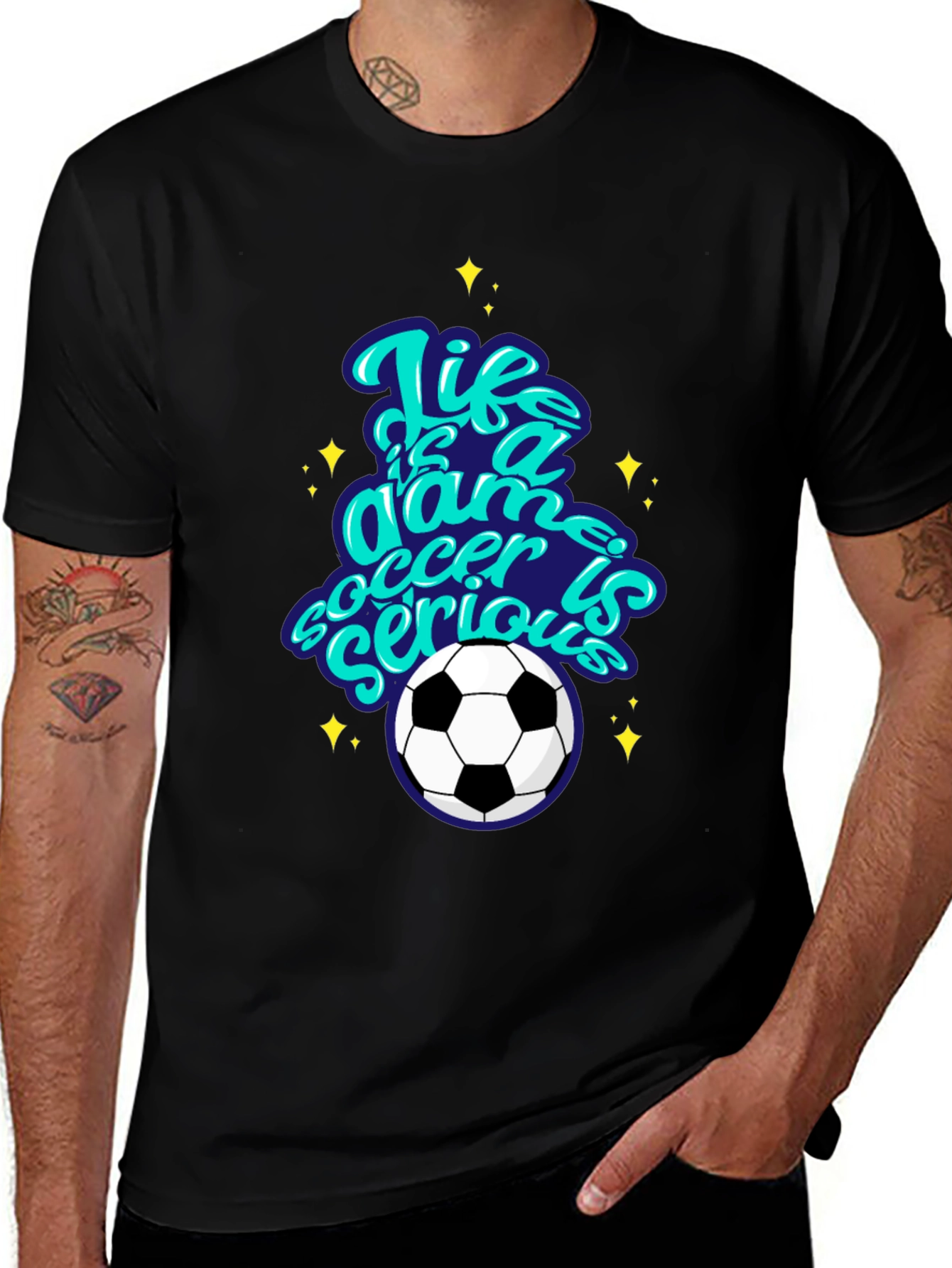 Life Is A Game Soccer T-Shirt