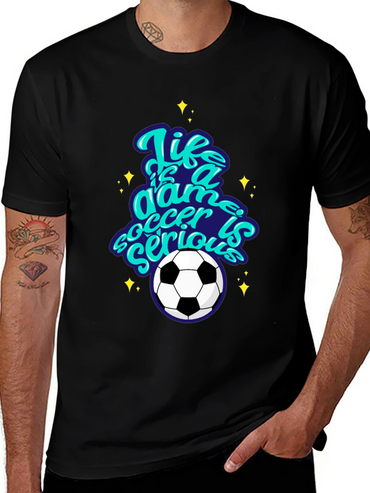 Life Is A Game Soccer T-Shirt