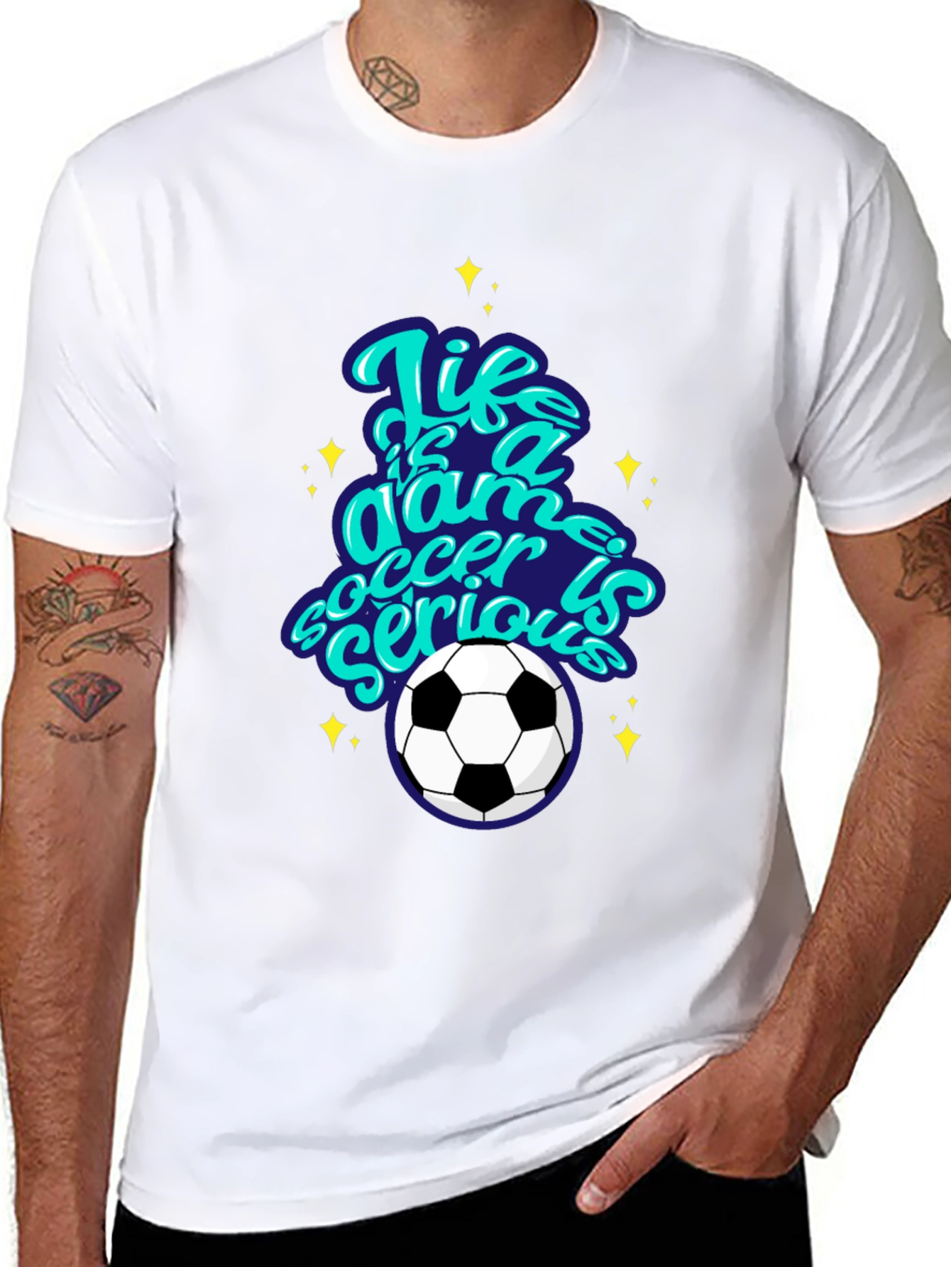 Life Is A Game Soccer T-Shirt