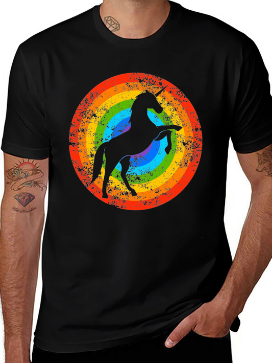 Rainbow Unicorn Graphic Tee