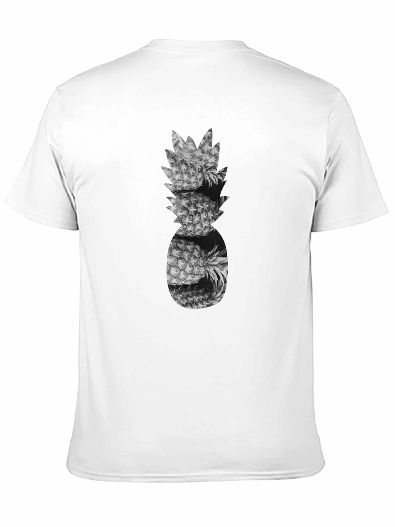 Pineapple Stack Graphic Tee - Black