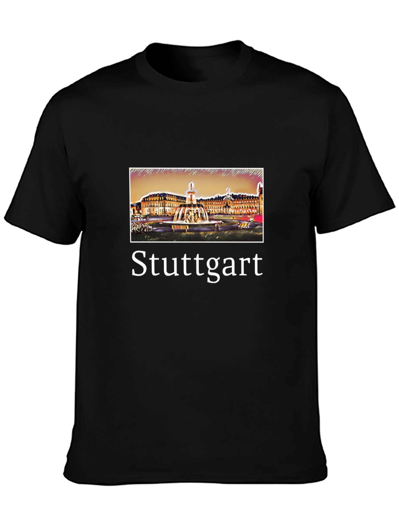 Stuttgart Germany Cityscape T-Shirt