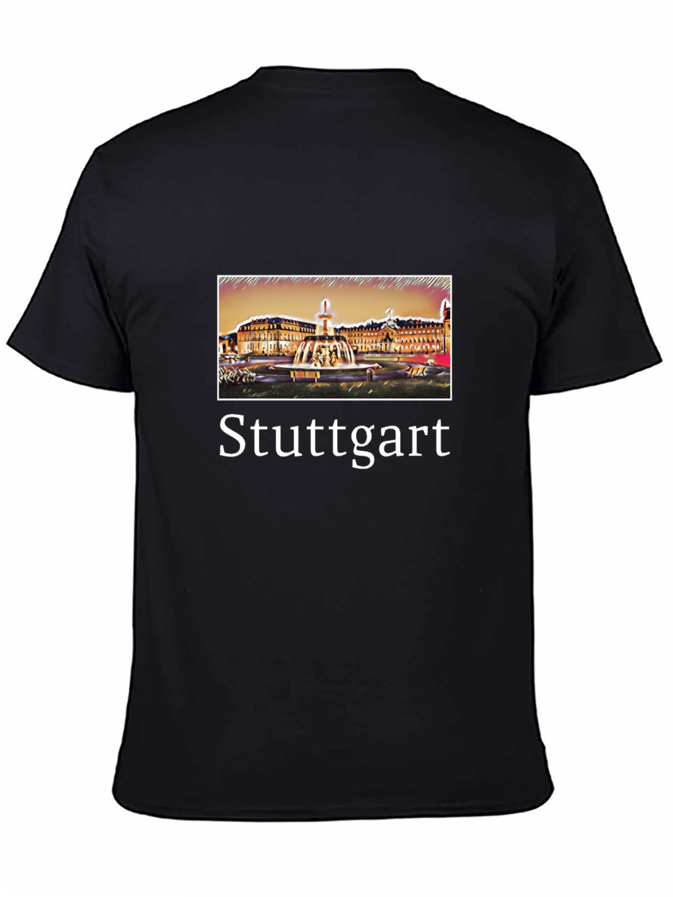 Stuttgart Germany Cityscape T-Shirt