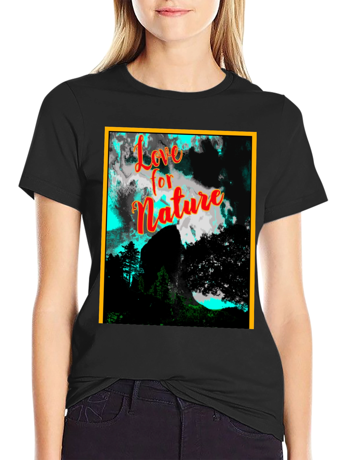 Nature Love Graphic Tee - Stylish & Unique