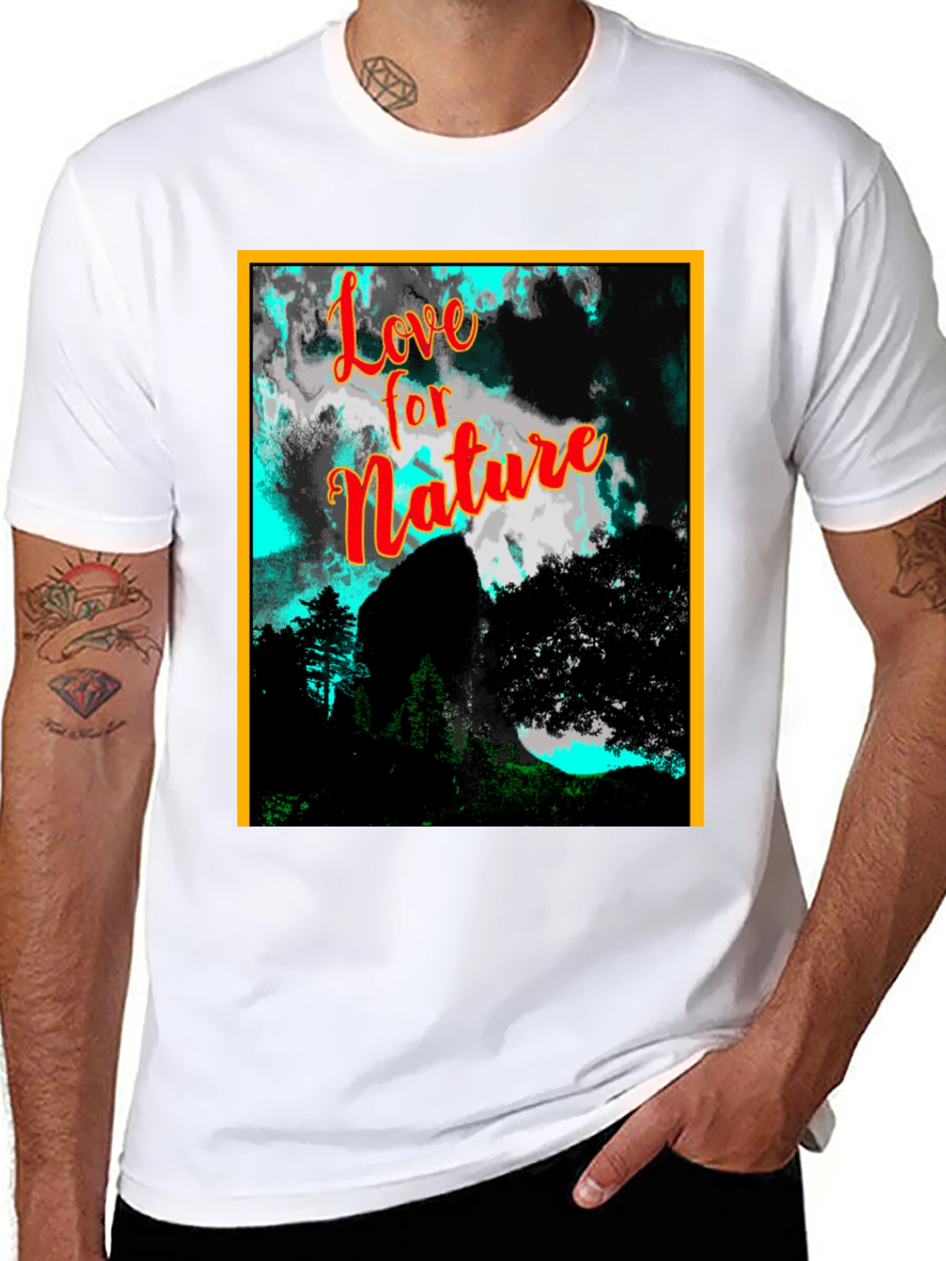 Nature Love Graphic Tee - Stylish & Unique