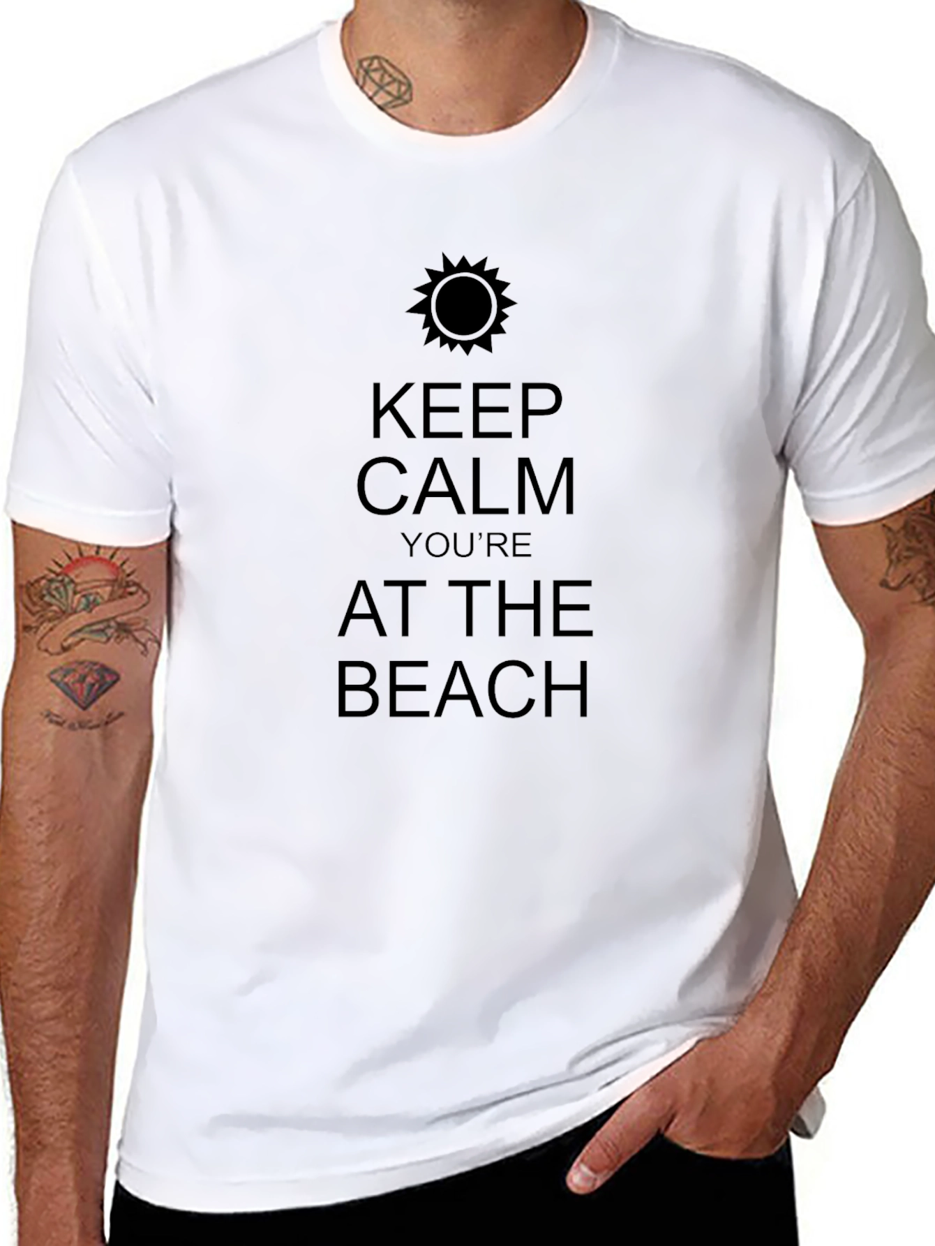 Keep Calm at the Beach T-Shirt