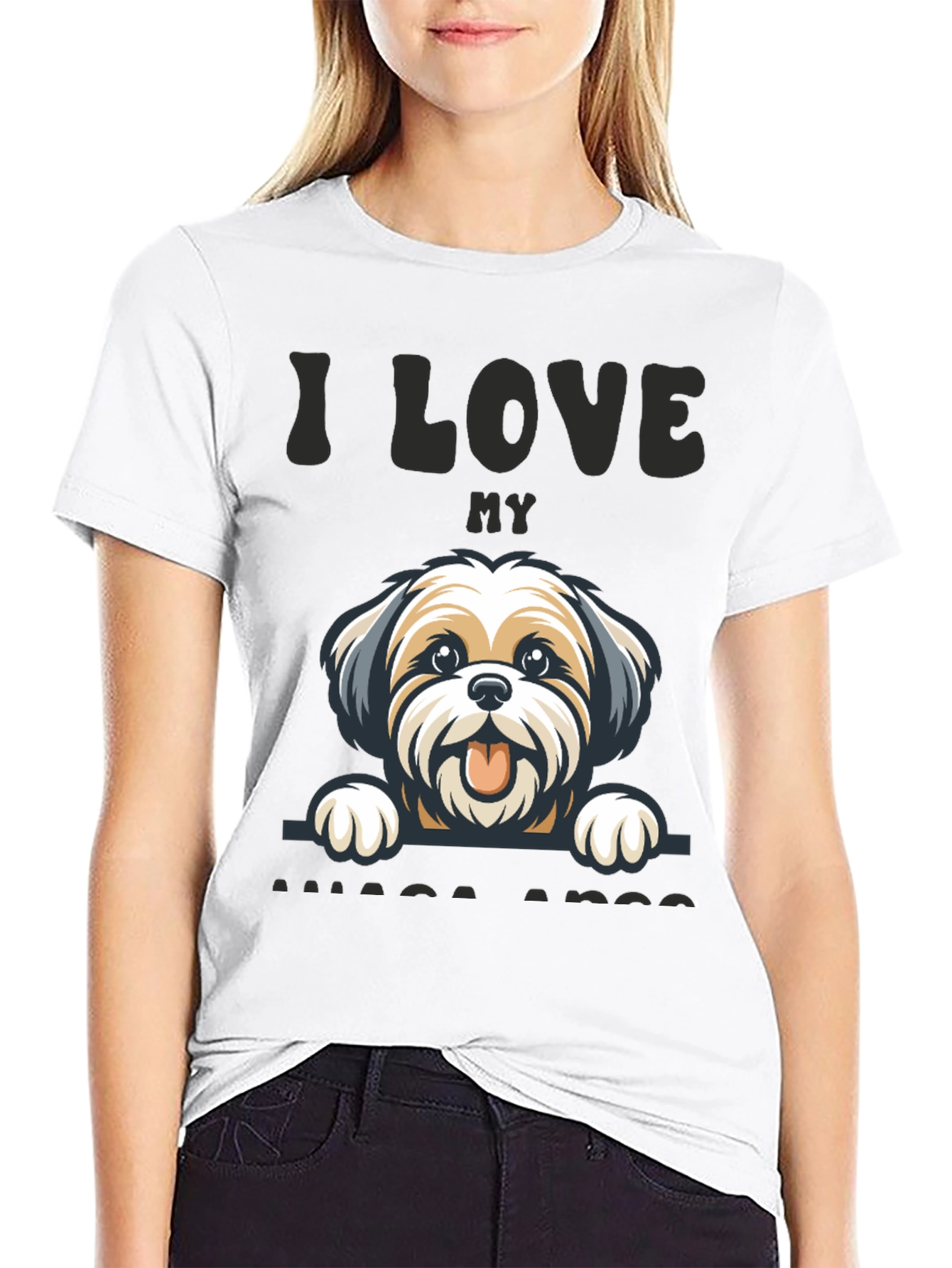 I Love My Lhasa Apso T-Shirt