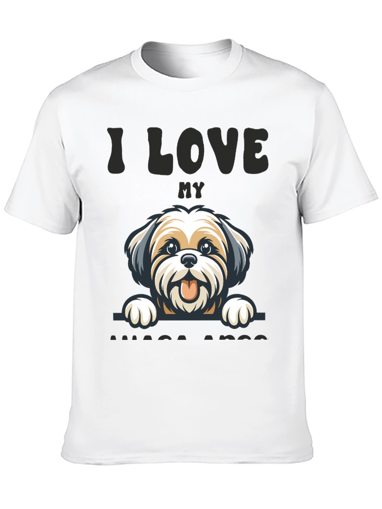 I Love My Lhasa Apso T-Shirt
