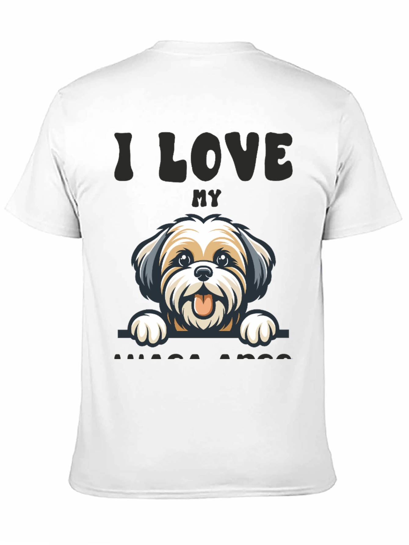 I Love My Lhasa Apso T-Shirt