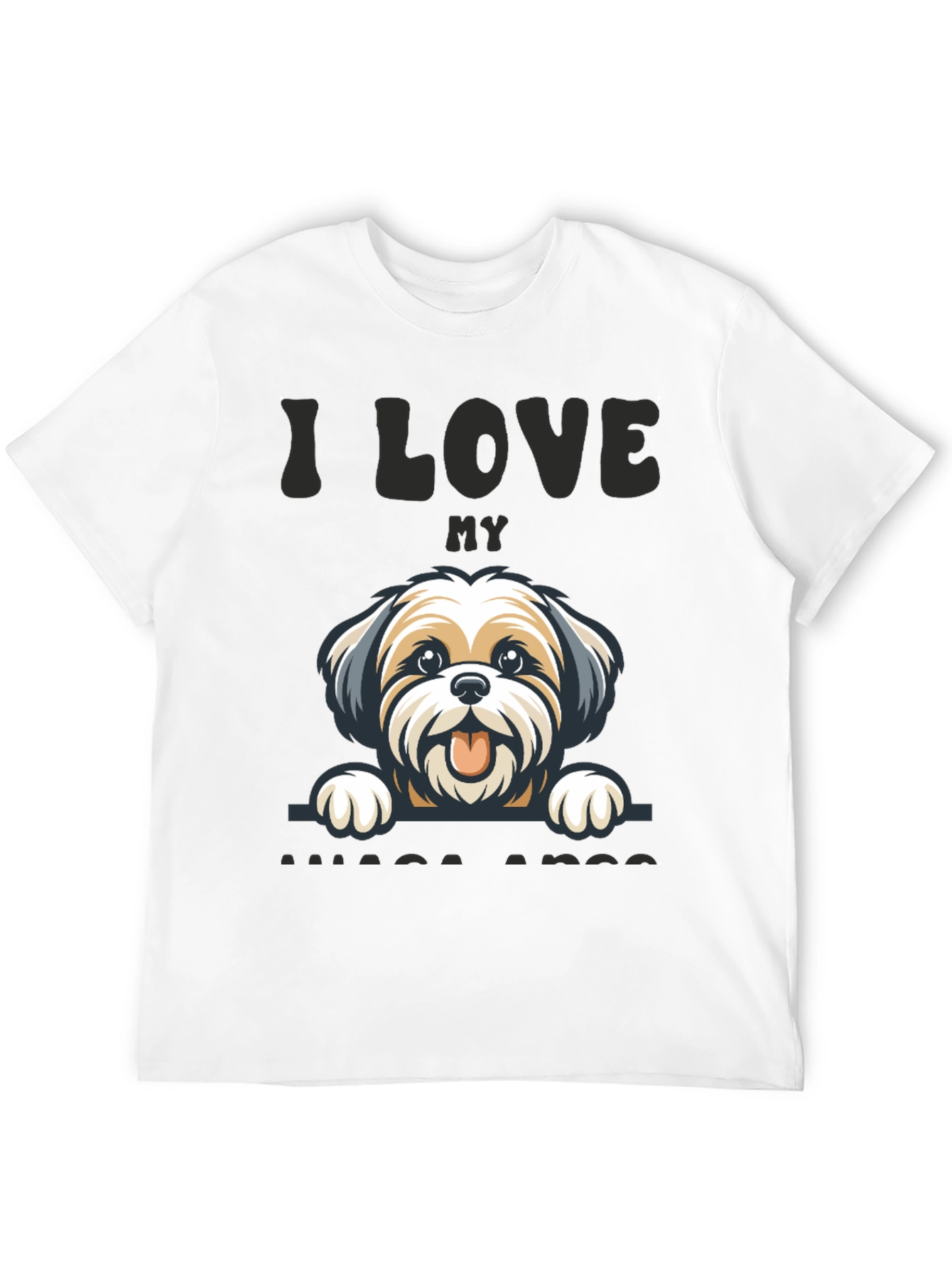 I Love My Lhasa Apso T-Shirt