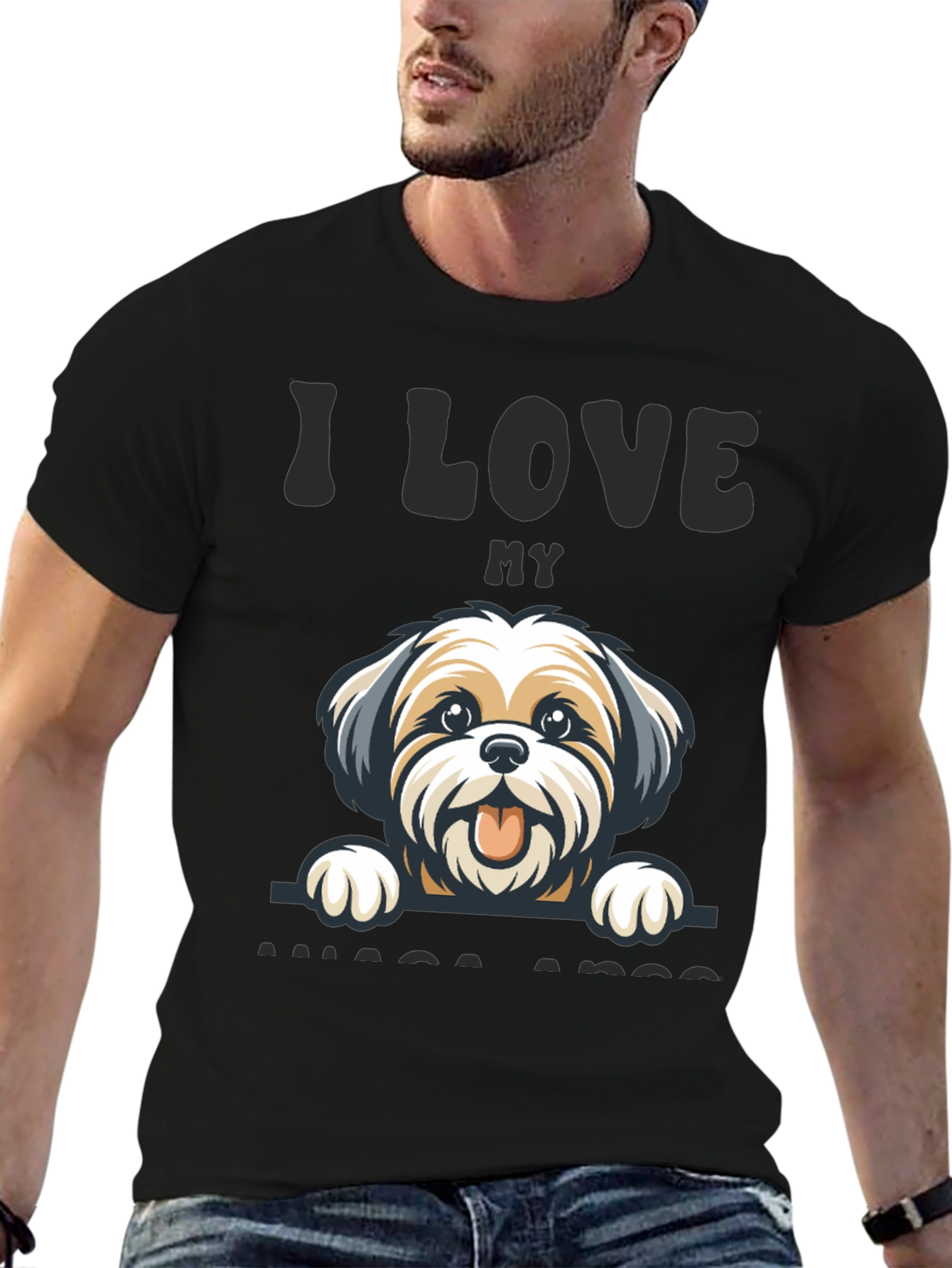 I Love My Lhasa Apso T-Shirt