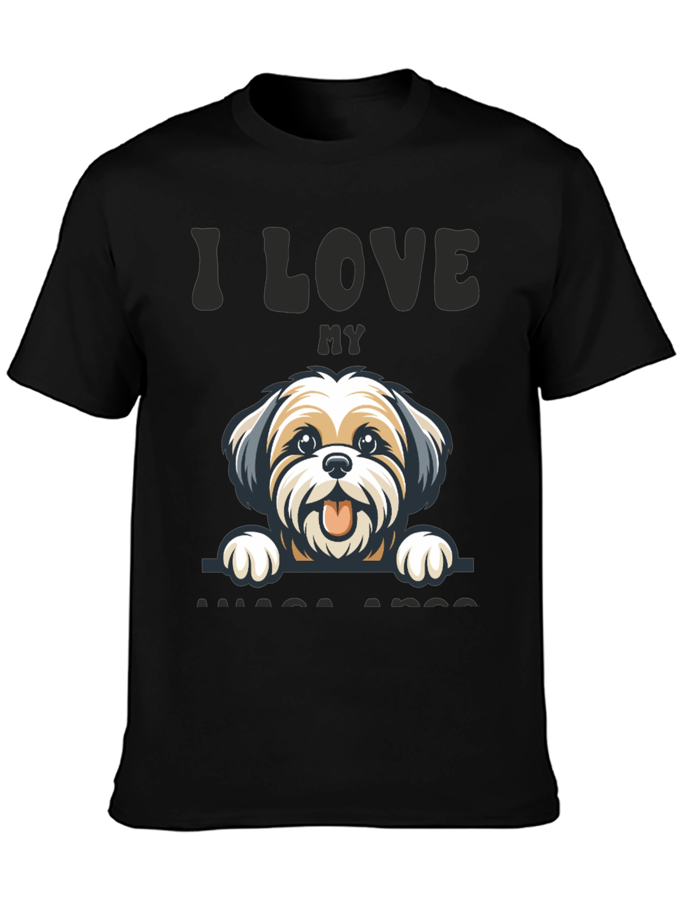 I Love My Lhasa Apso T-Shirt