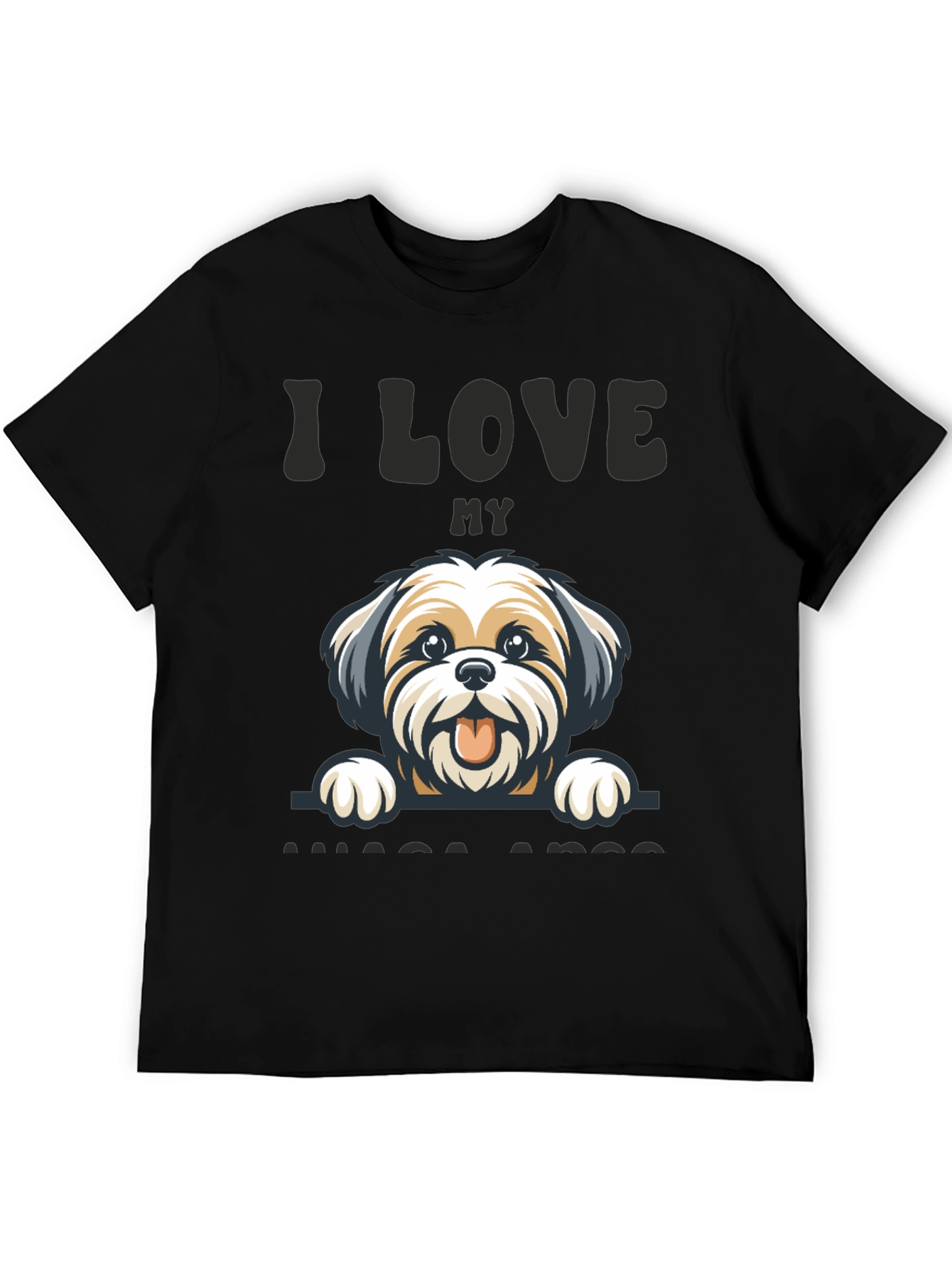 I Love My Lhasa Apso T-Shirt