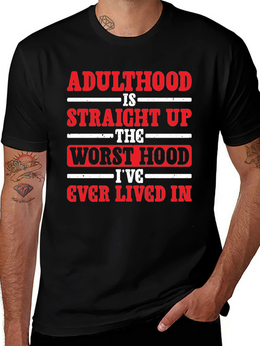 Adulthood Humor T-Shirt