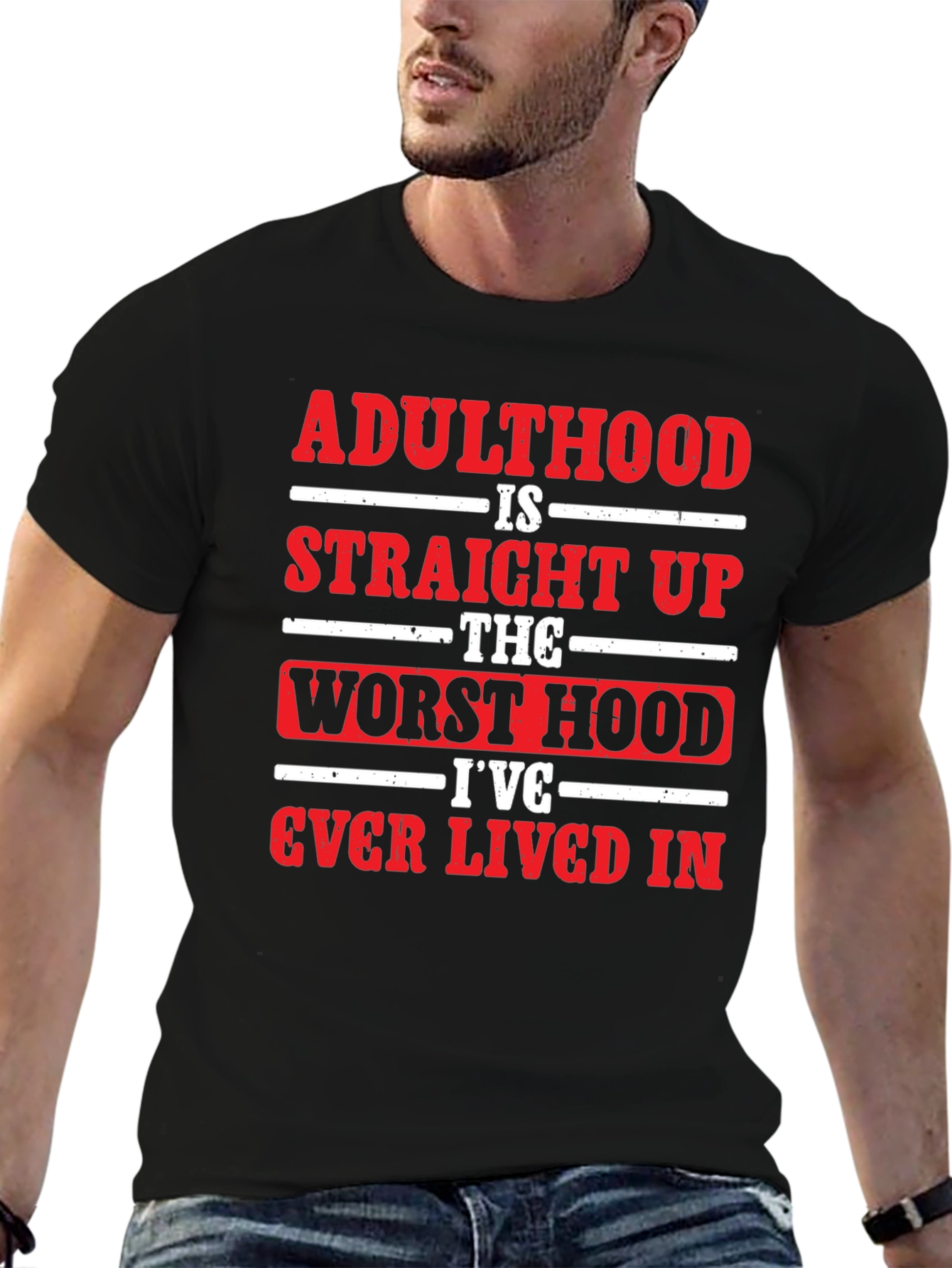 Adulthood Humor T-Shirt
