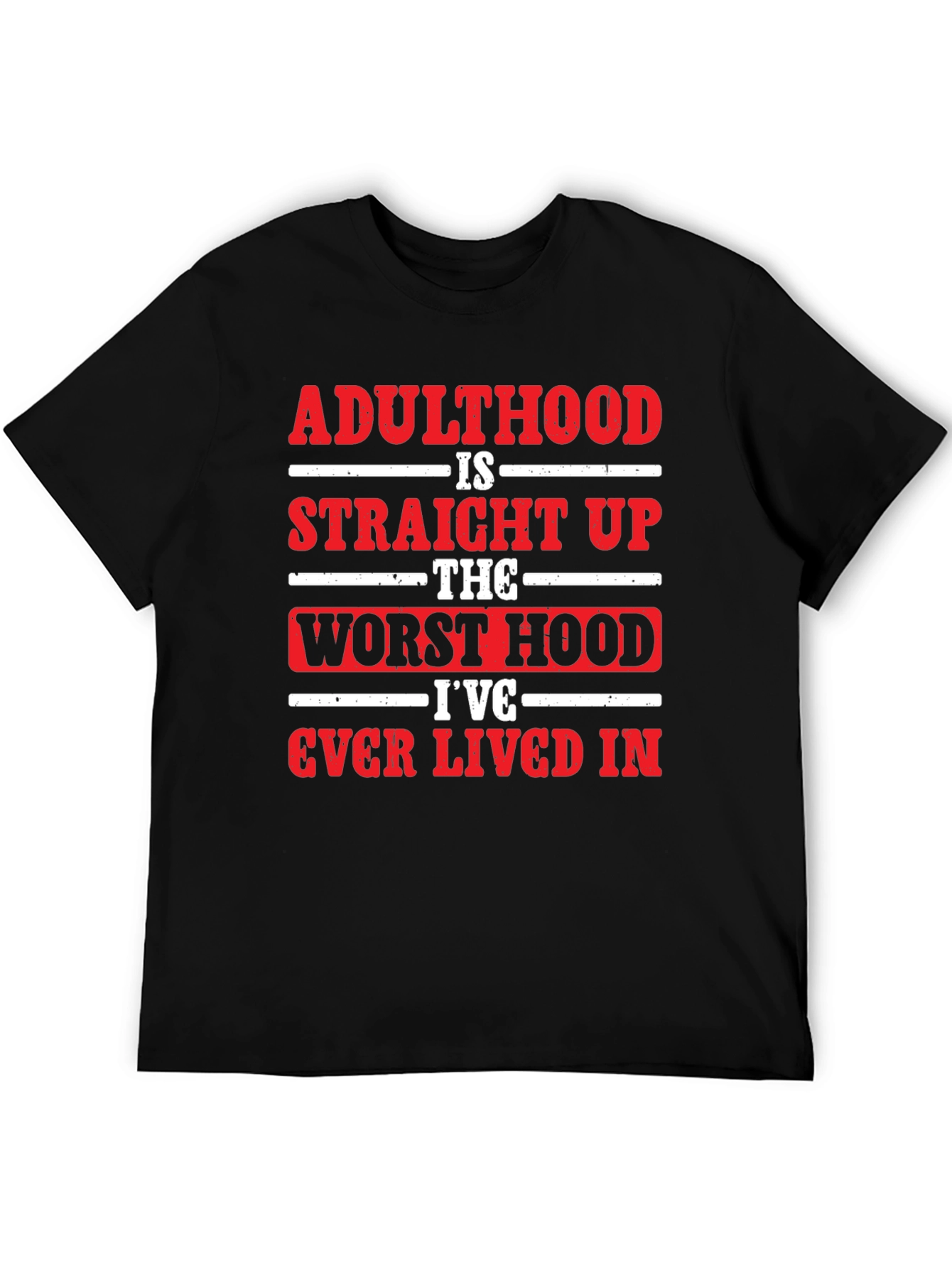Adulthood Humor T-Shirt