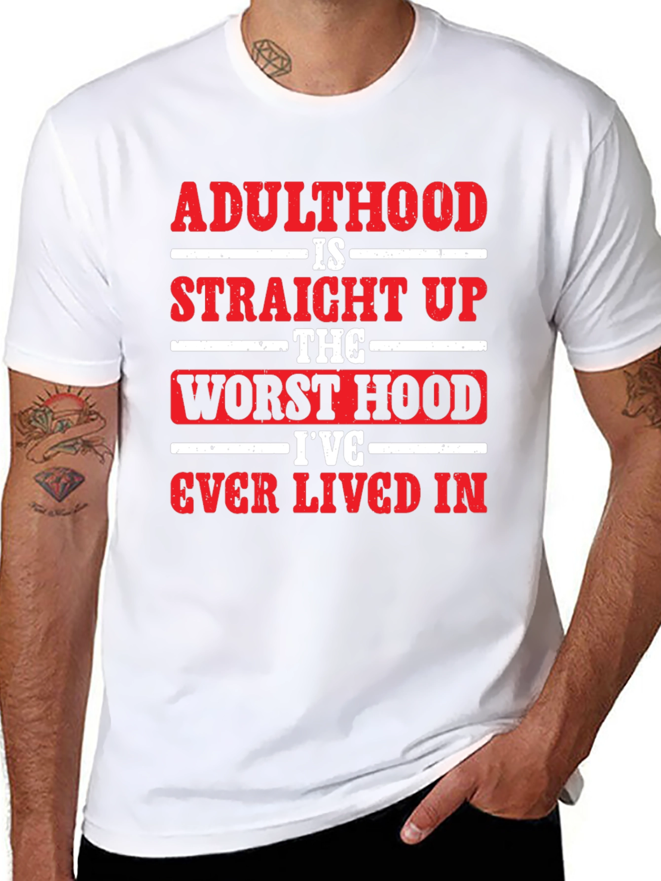 Adulthood Humor T-Shirt