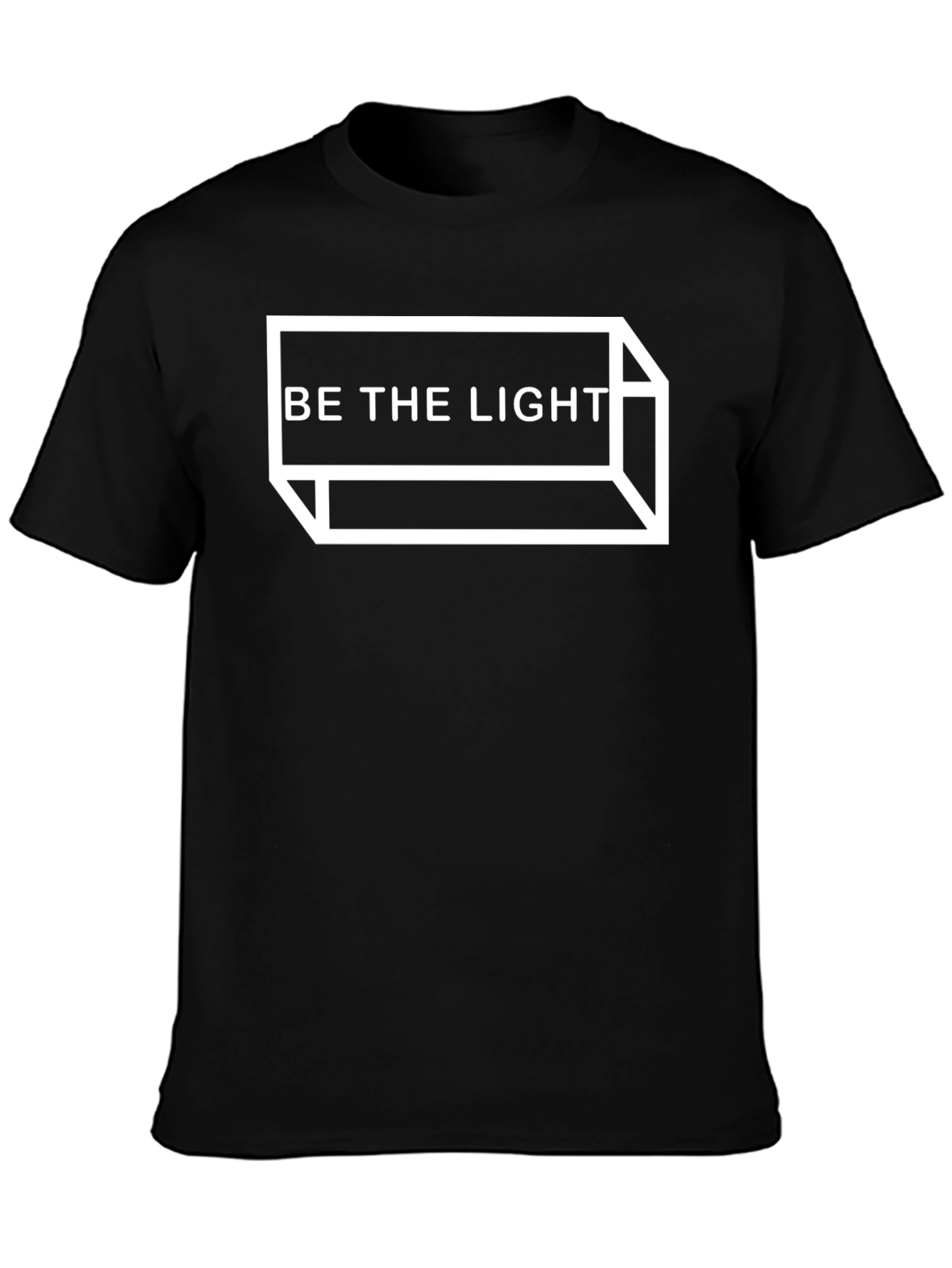 Be The Light Graphic Tee - Modern Print