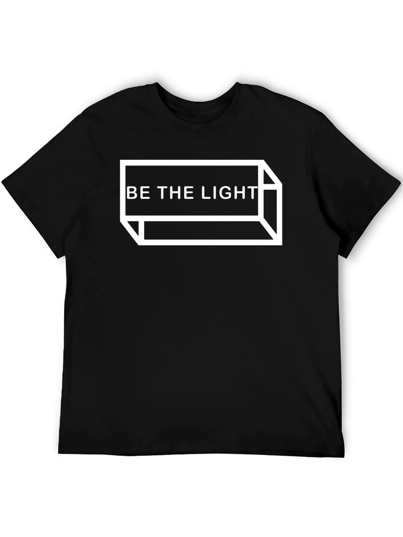 Be The Light Graphic Tee - Modern Print