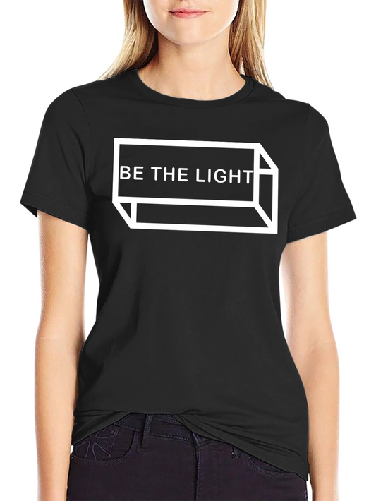 Be The Light Graphic Tee - Modern Print