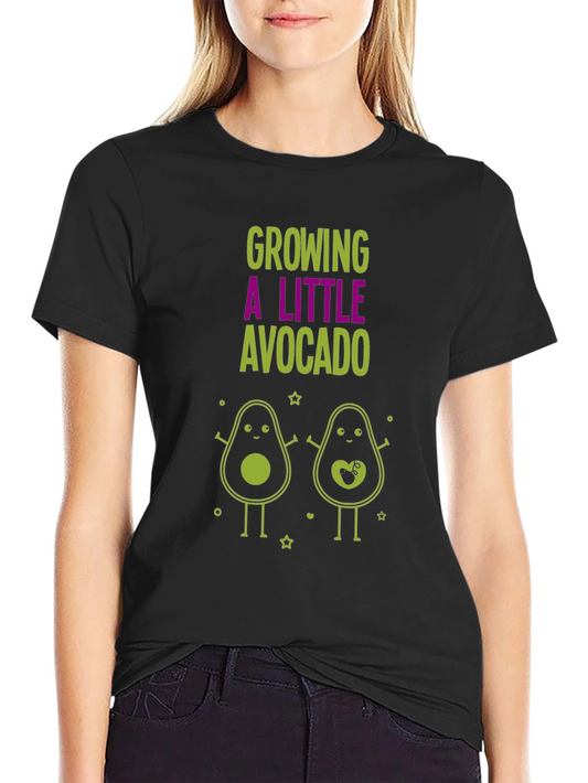 Growing a Little Avocado T-Shirt - Pregnancy Reveal Tee