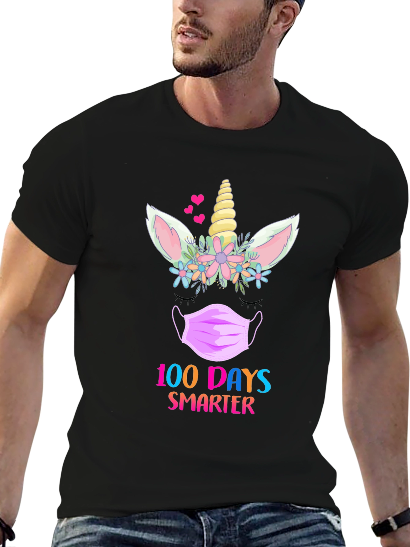 100 Days Smarter Unicorn T-Shirt