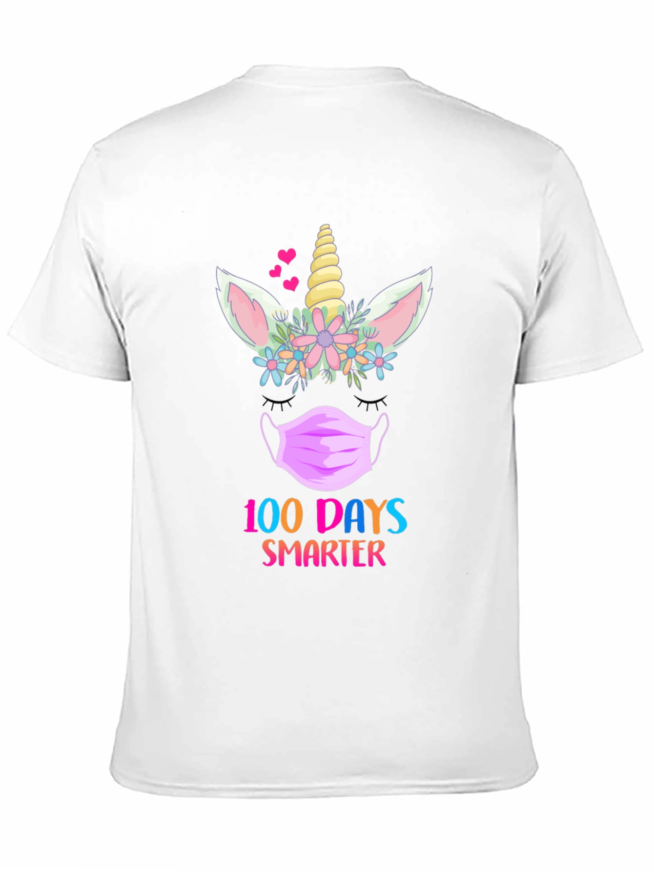 100 Days Smarter Unicorn T-Shirt