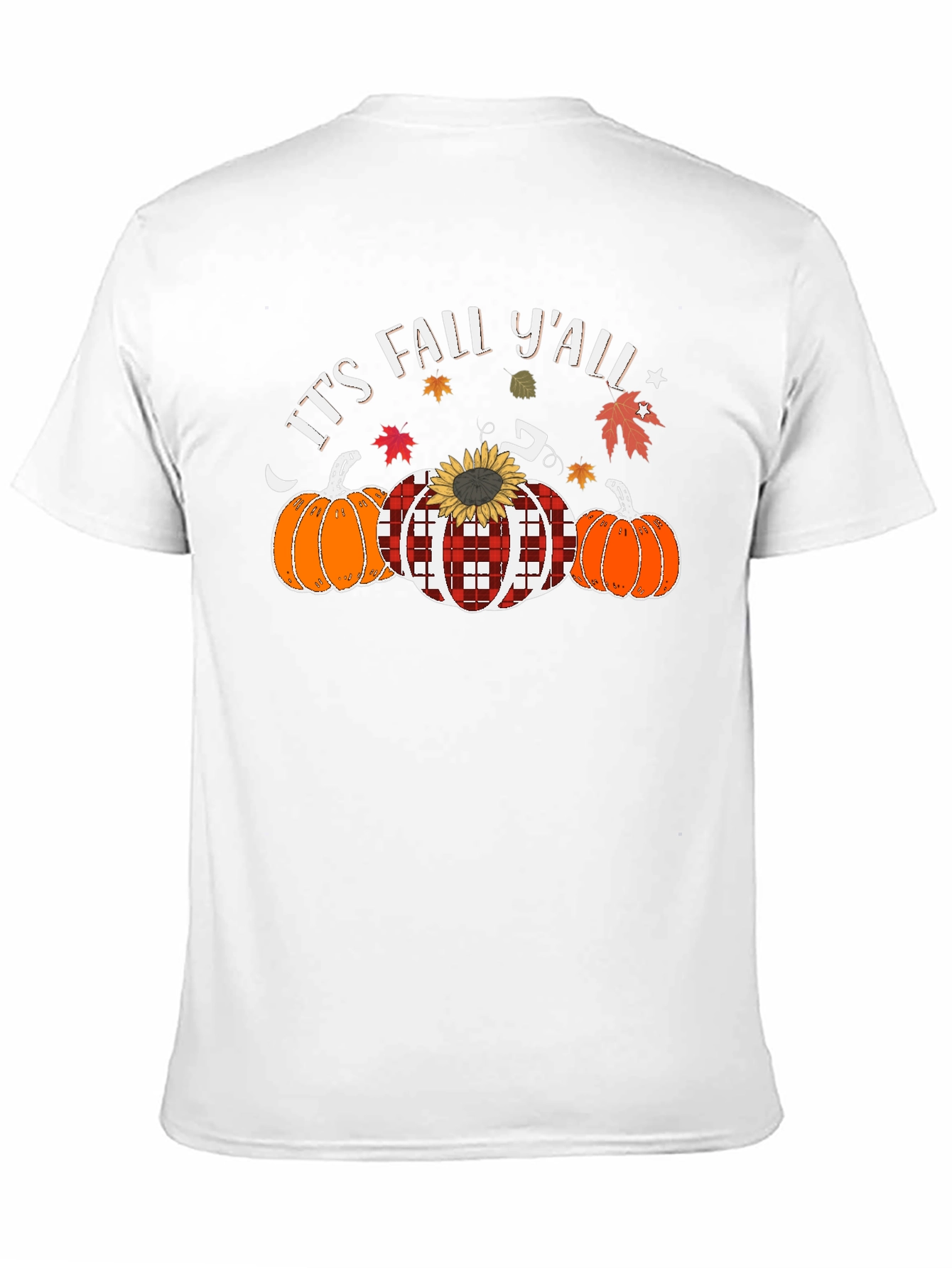 Its Fall Yall Pumpkin T-Shirt