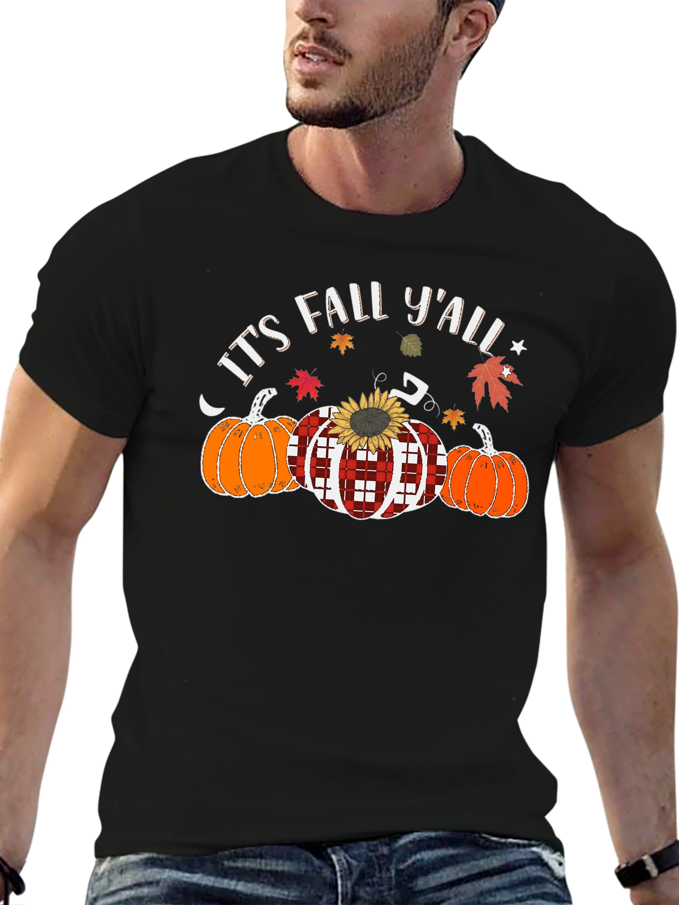 Its Fall Yall Pumpkin T-Shirt